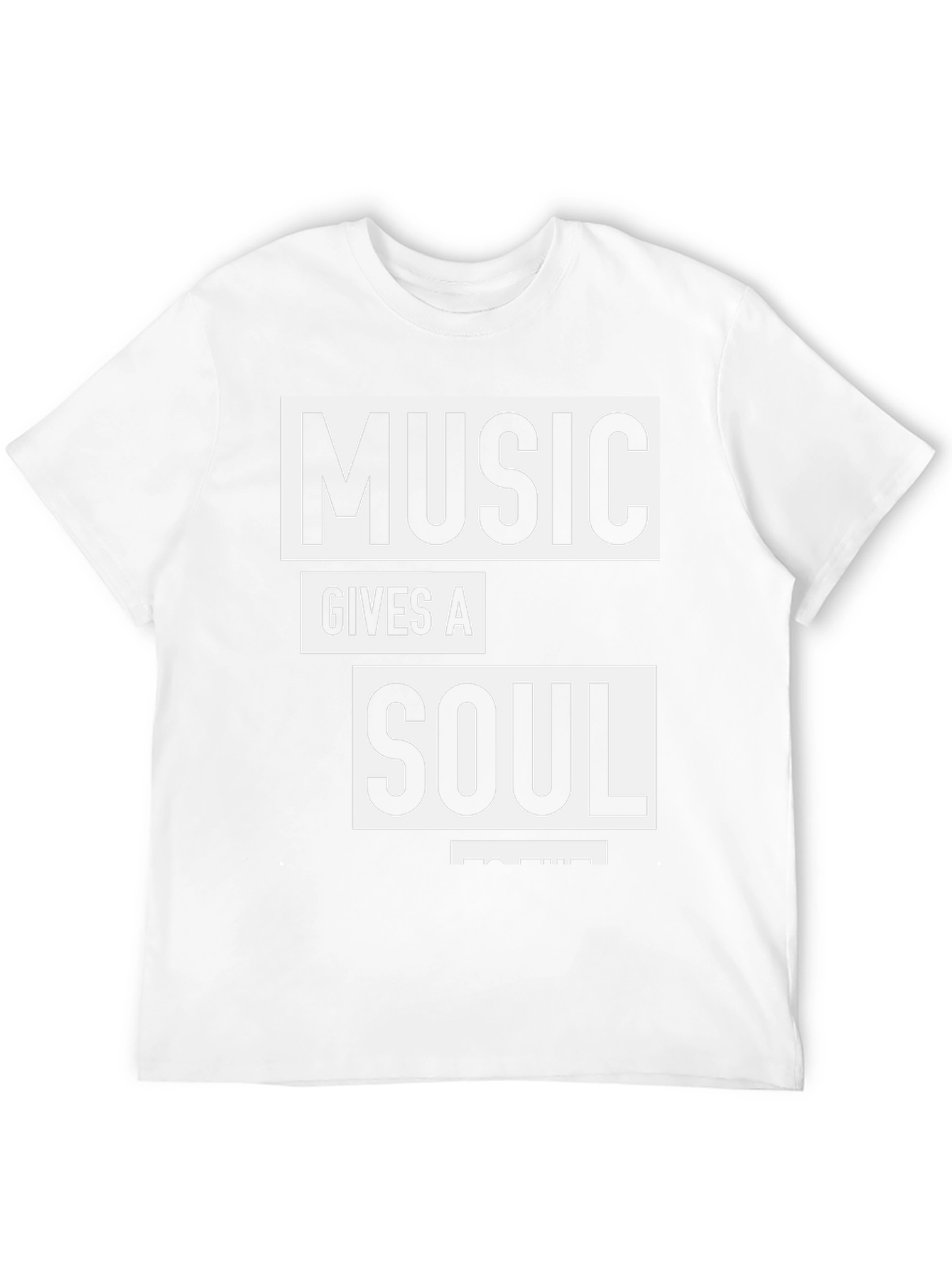 Black Music Gives A Soul Black Graphic Tee view 12