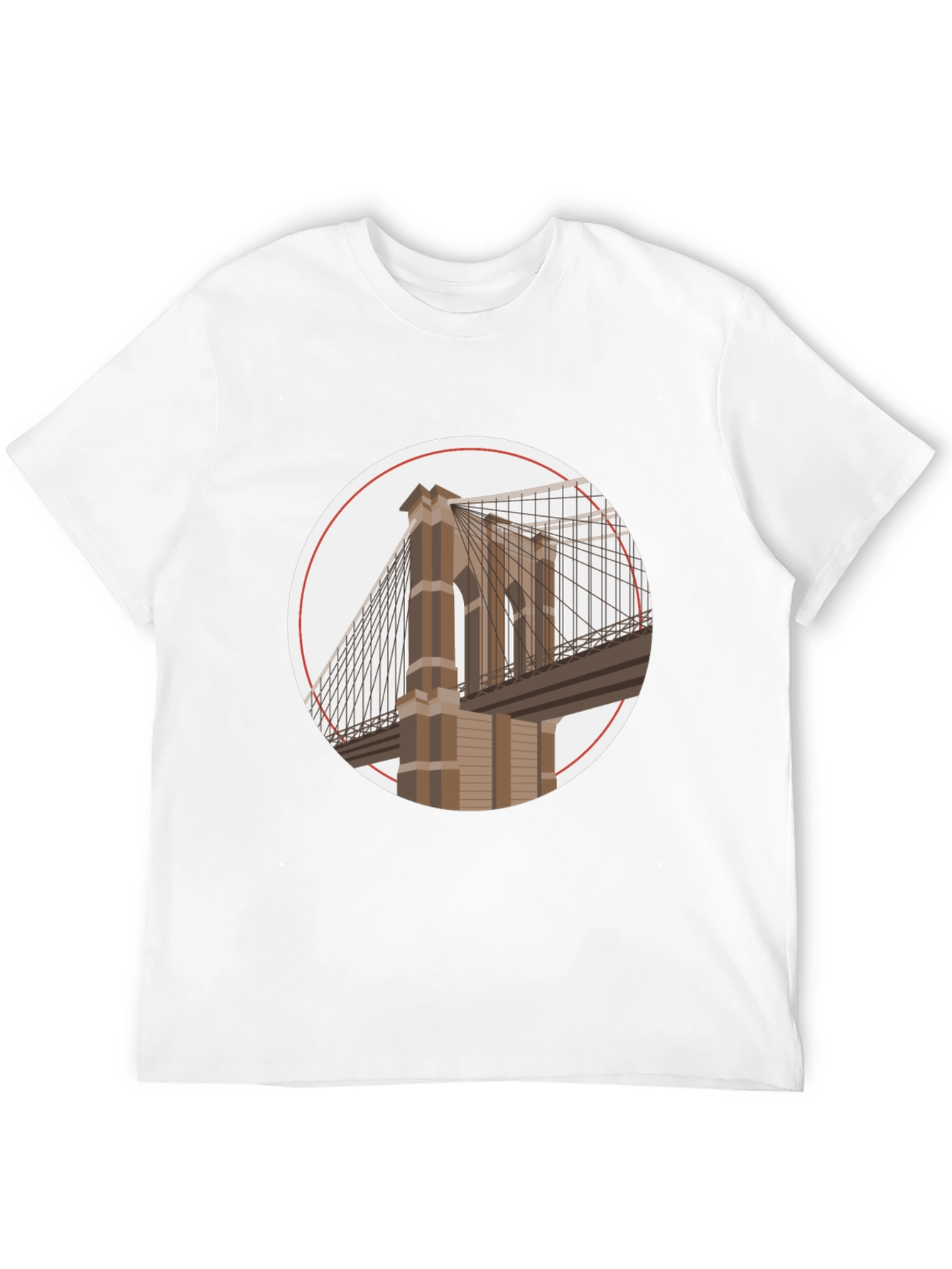 Black Brooklyn Bridge Graphic Tee - Urban Style view 12