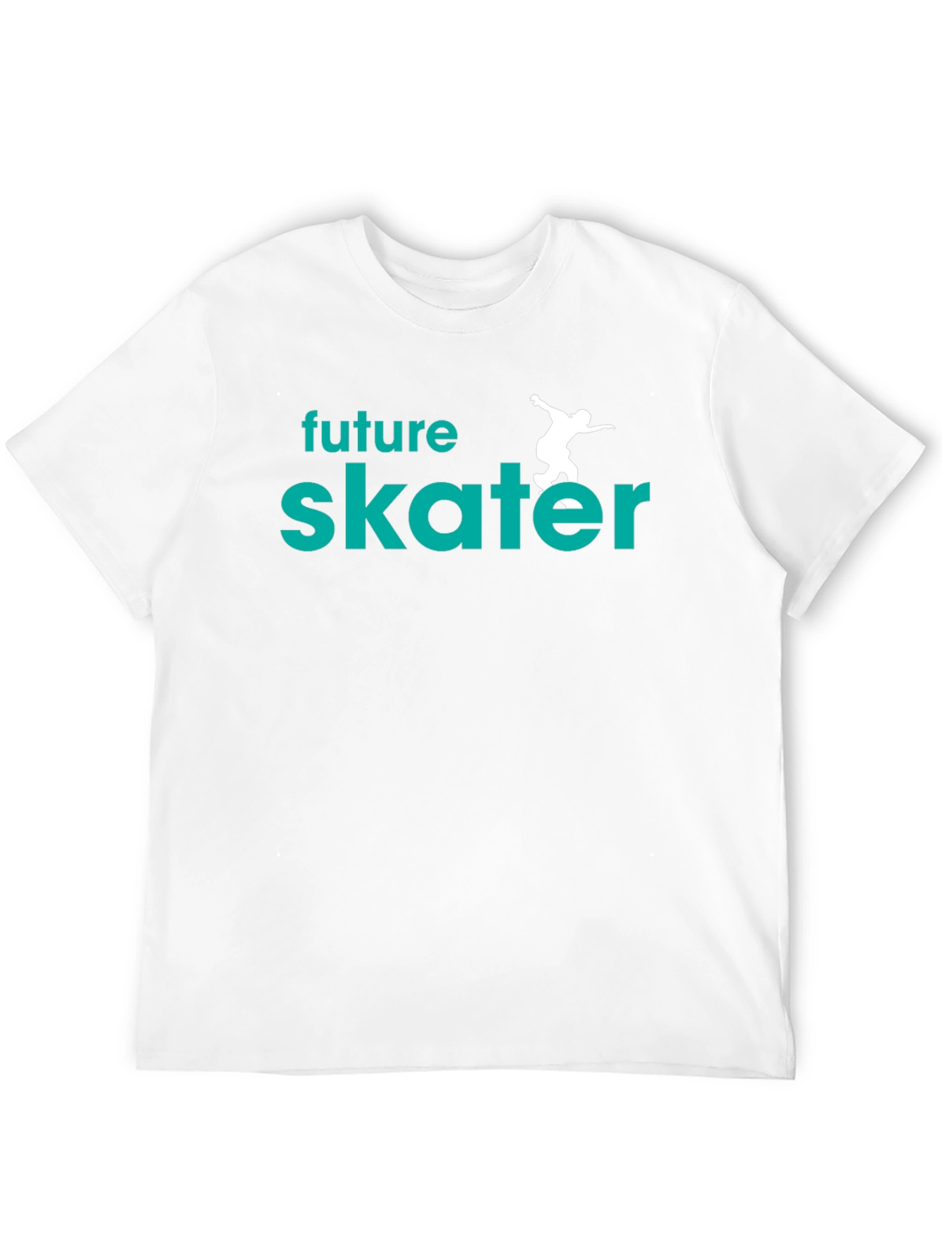 Black Future Skater Graphic Tee - Stylish Skateboarder T-Shirt view 12