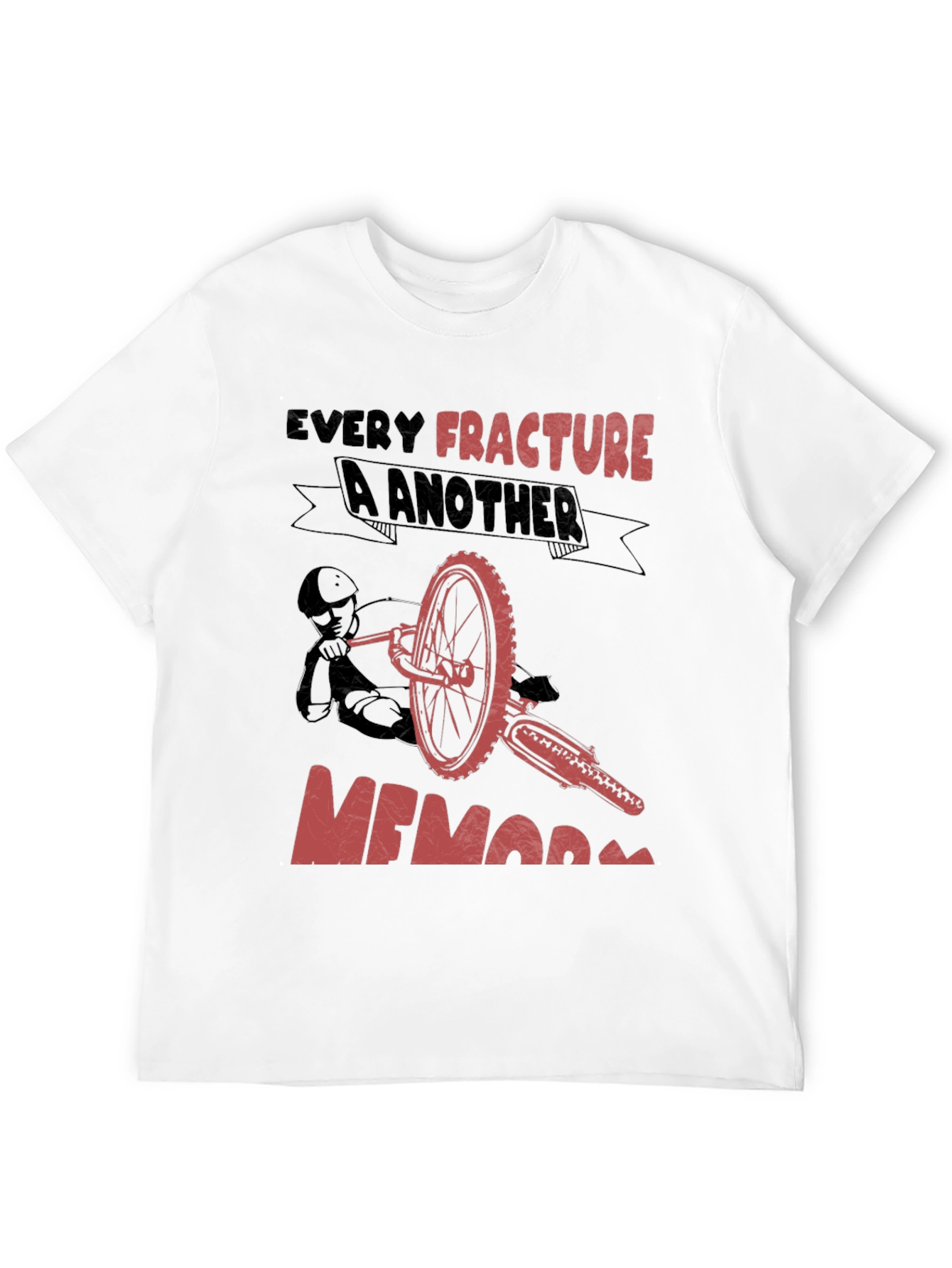 Black Every Fracture A Memory T-Shirt Biker Tee view 12