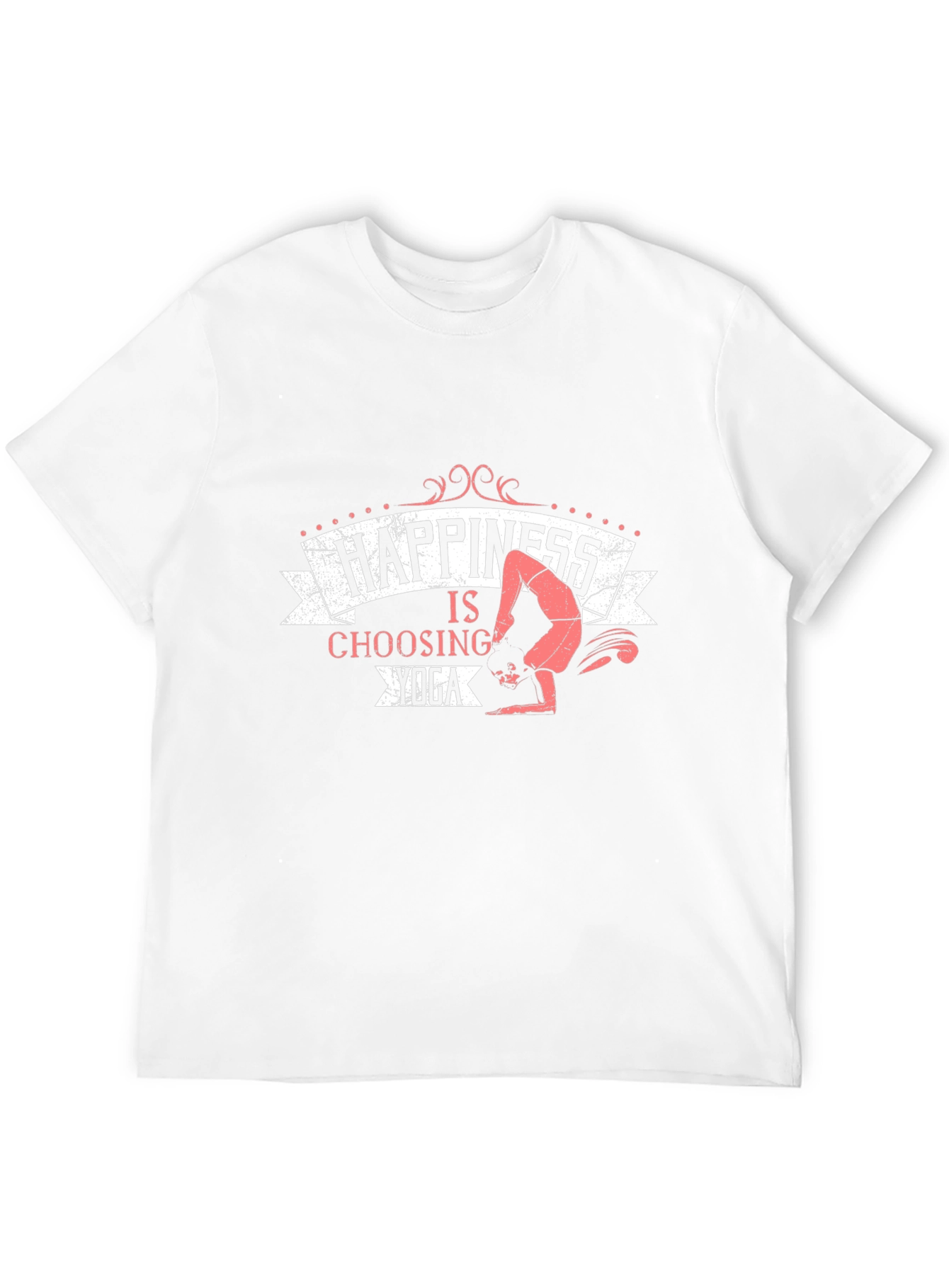 Black Happiness is Choosing Yoga Black Graphic Tee view 12