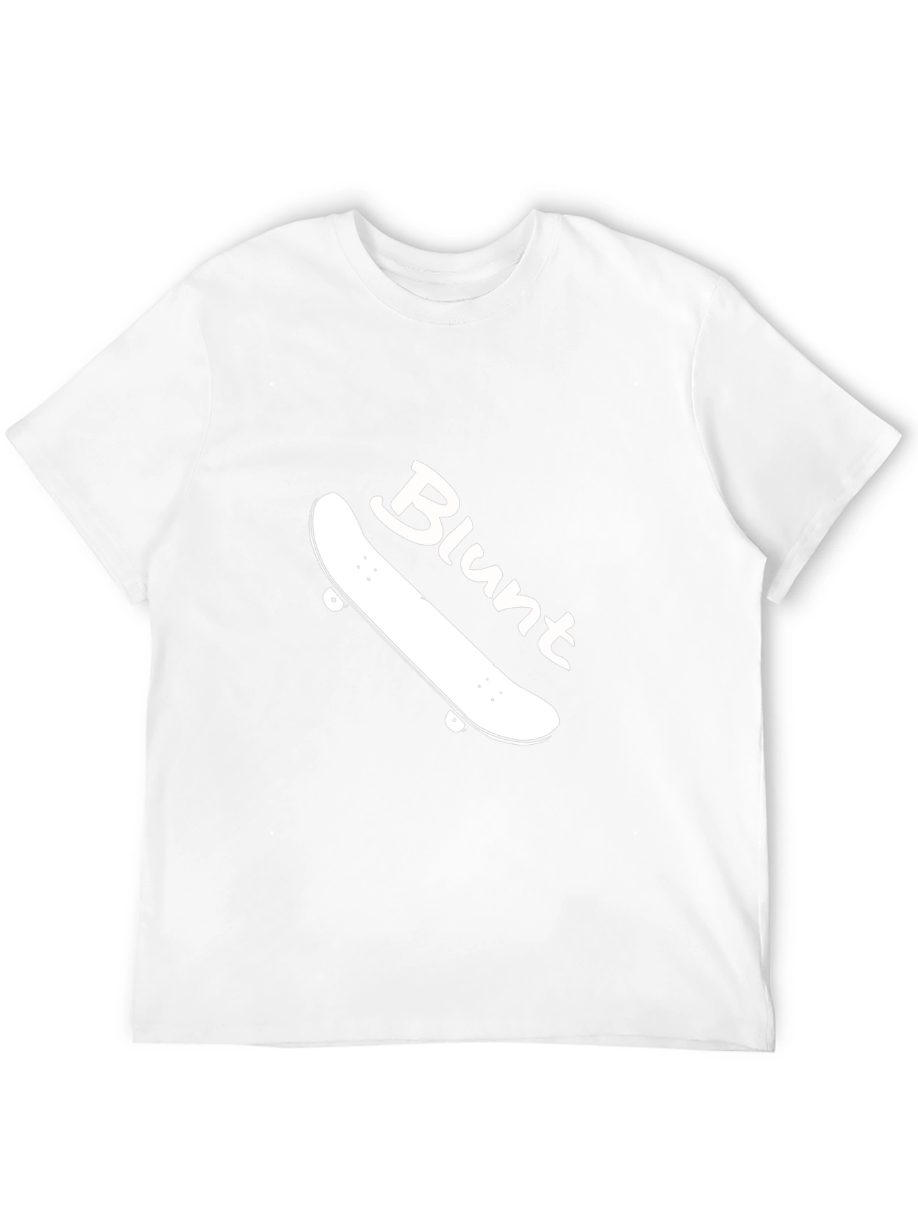 Black Blunt Skateboard T-Shirt - Black Cotton Tee view 12