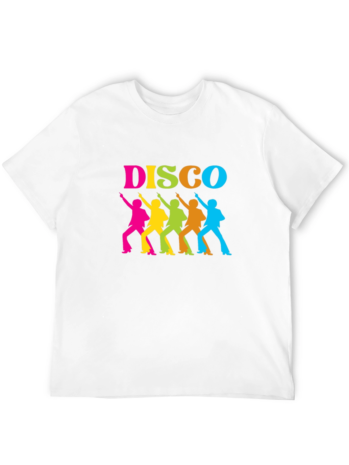 Black Retro Disco Dance T-Shirt - Groovy Party Tee view 12