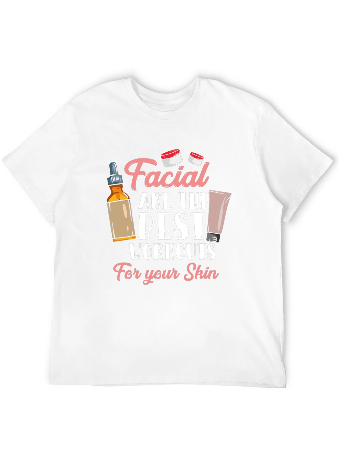 Facial Workout Graphic Tee - Soft Cotton Unisex T-Shirt - 12