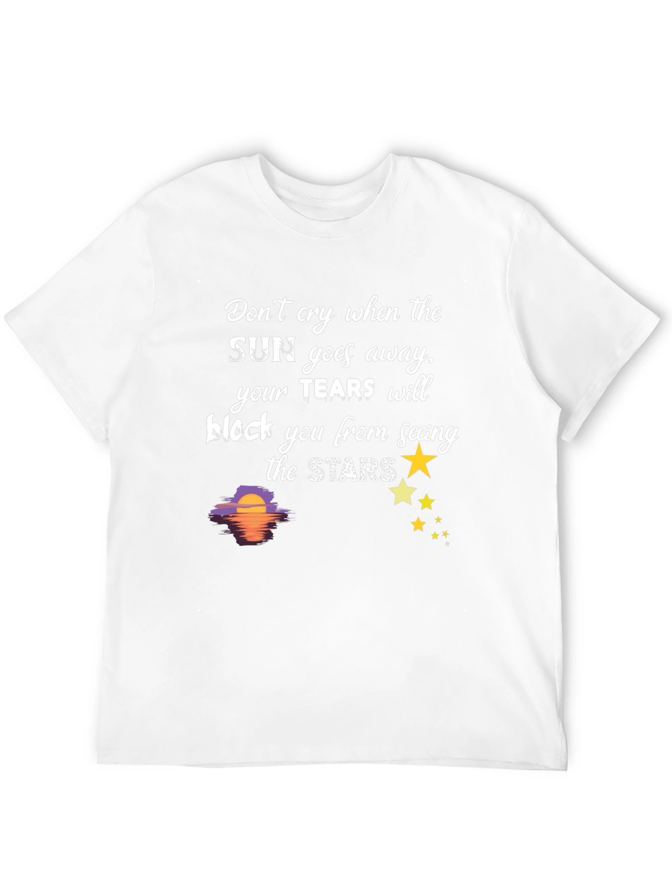 Black Inspirational Stars Graphic Tee view 12