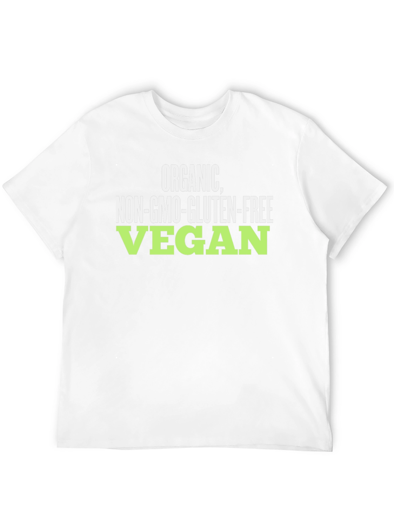 Black Organic Vegan T-Shirt - Non-GMO, Gluten-Free view 12