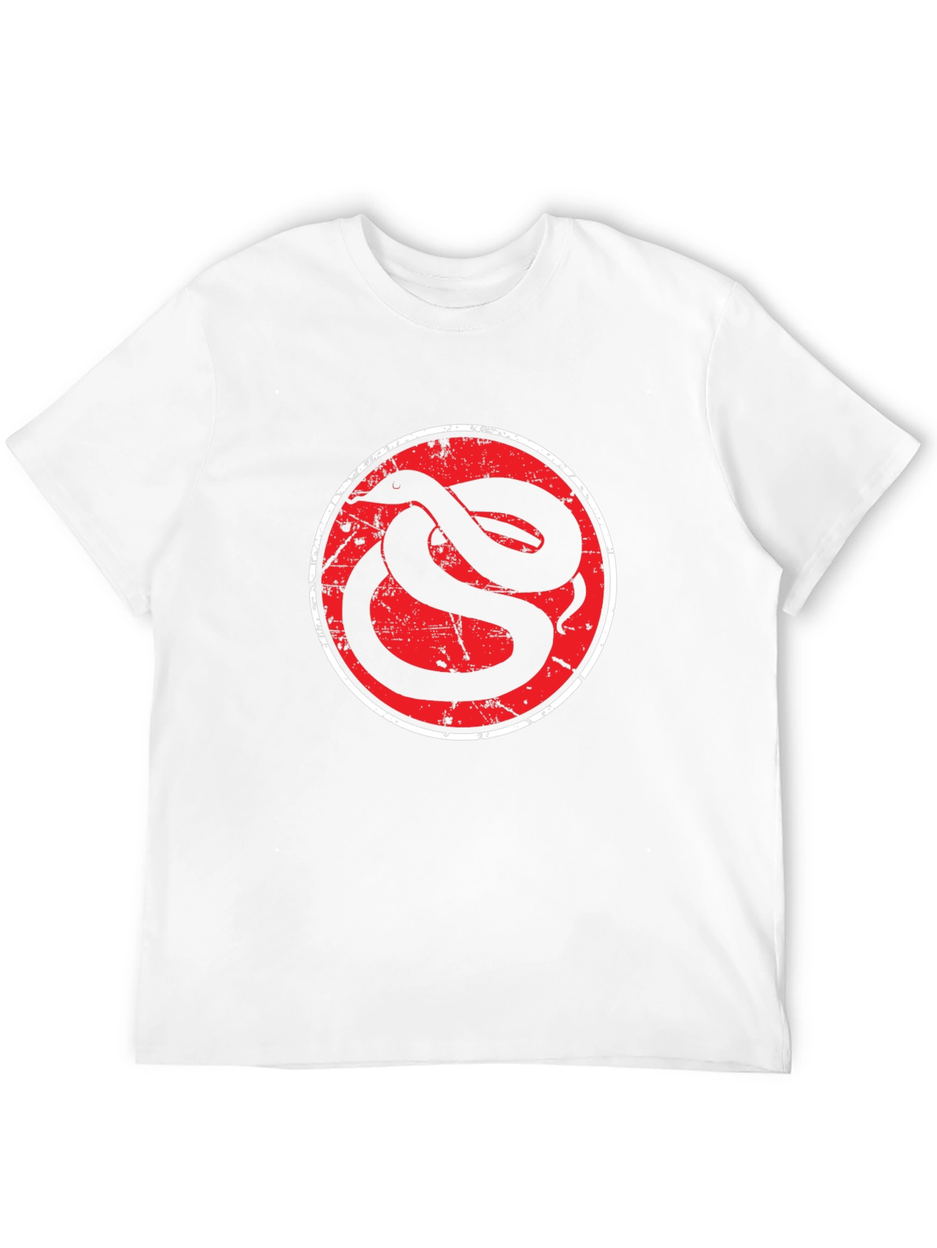 Black Snake Emblem Black Graphic Tee view 12