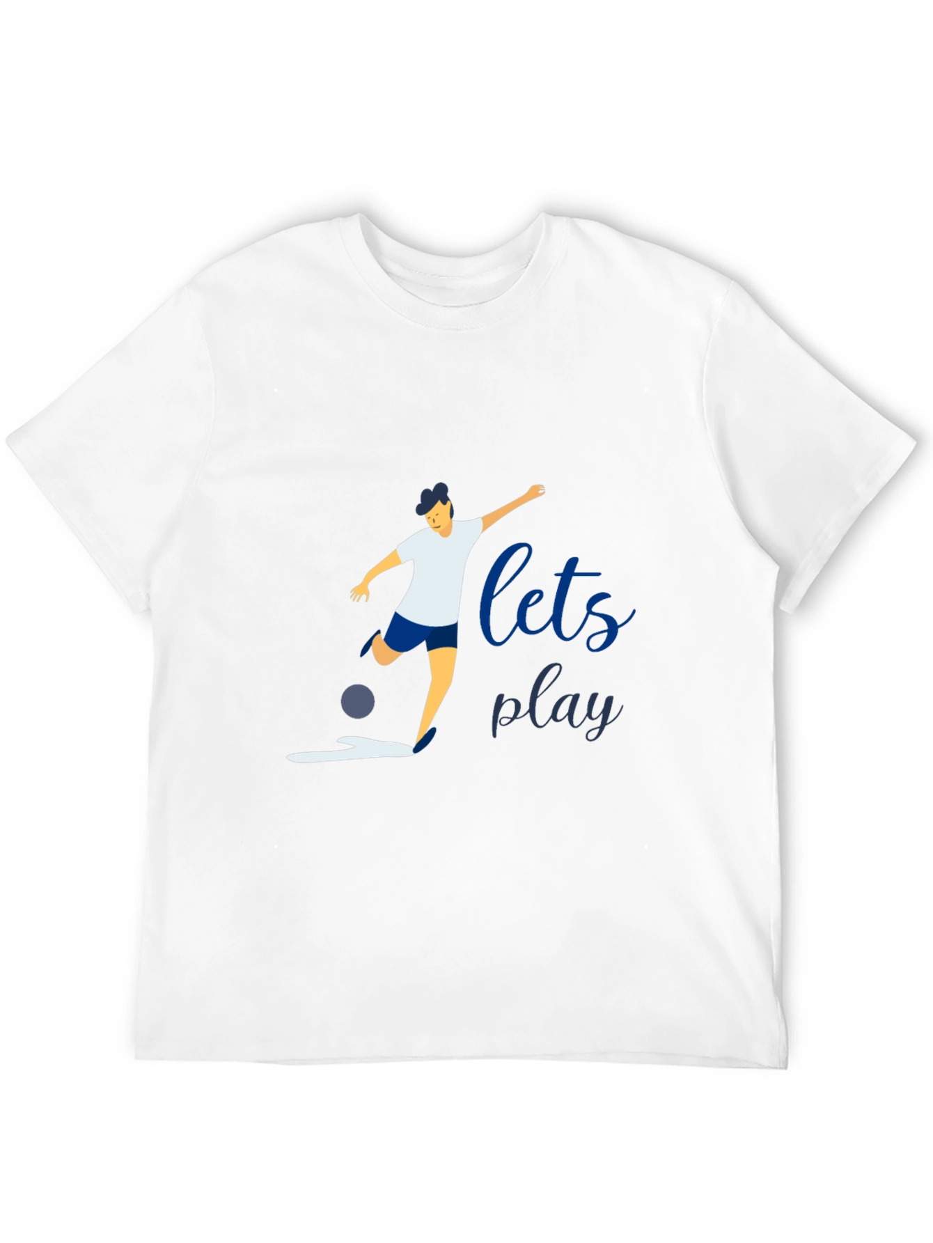Black Let's Play Graphic Tee - Black Short Sleeve T-Shirt view 12