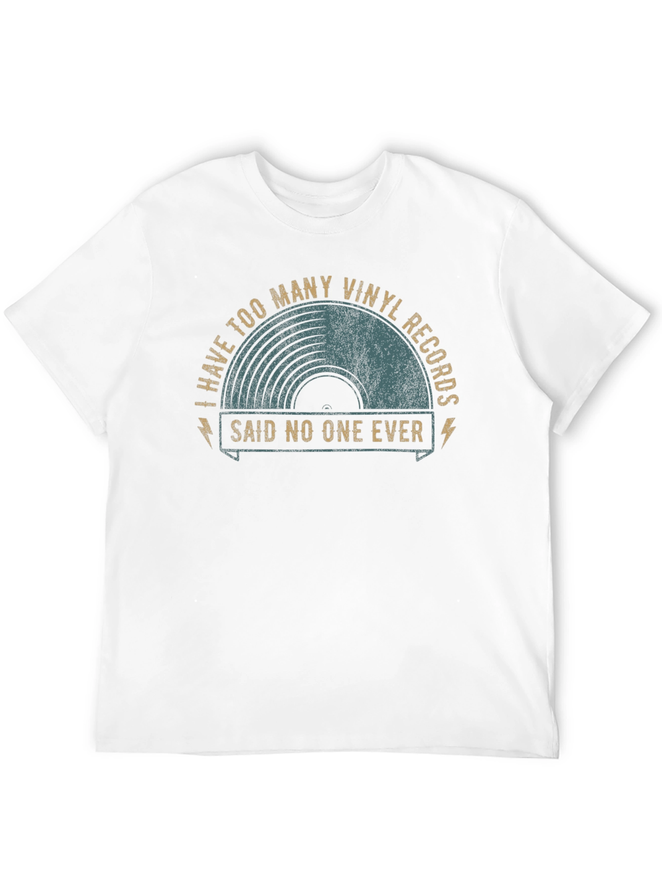 Black Vinyl Records T-Shirt: Said No One Ever! view 12