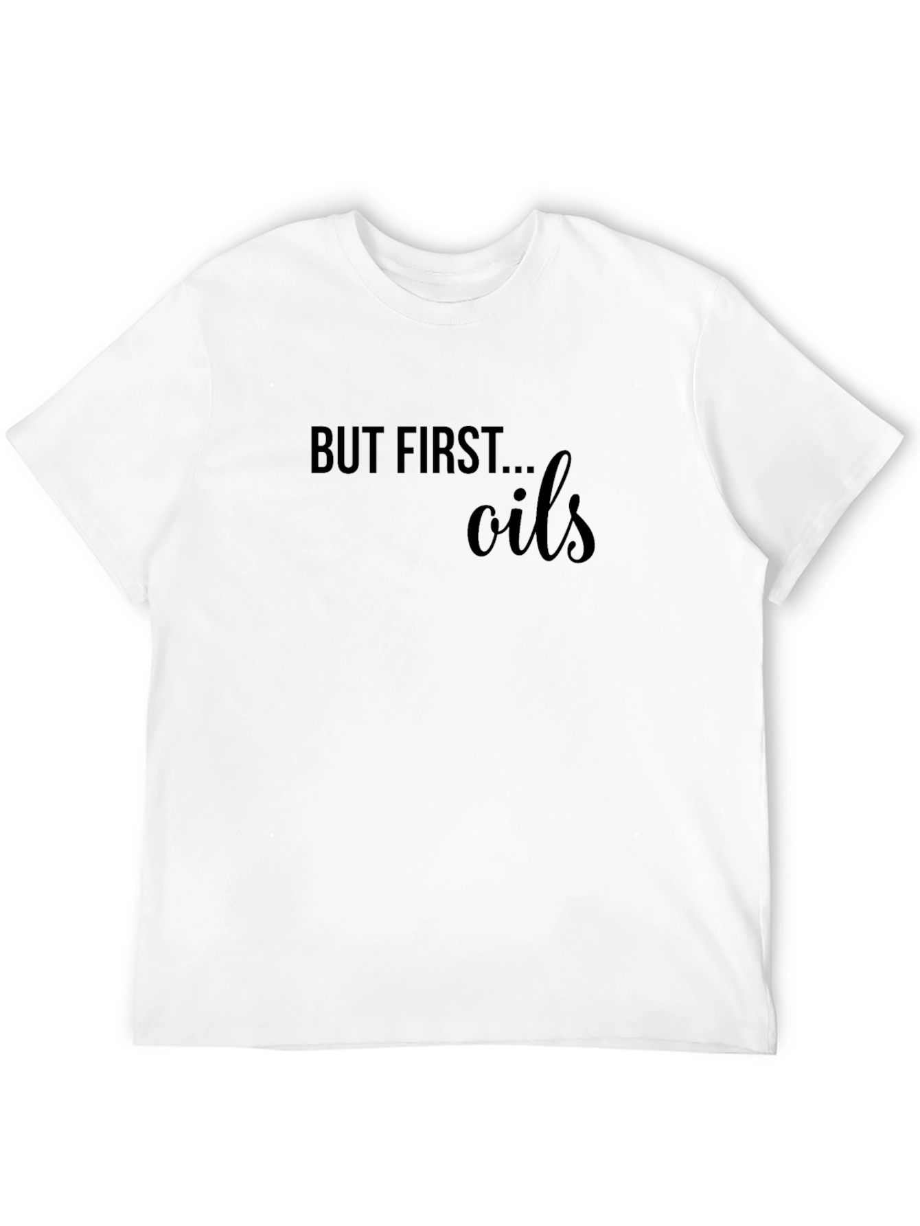 Black But First Oils Black T-Shirt - Essential Oil Lover's Tee view 12