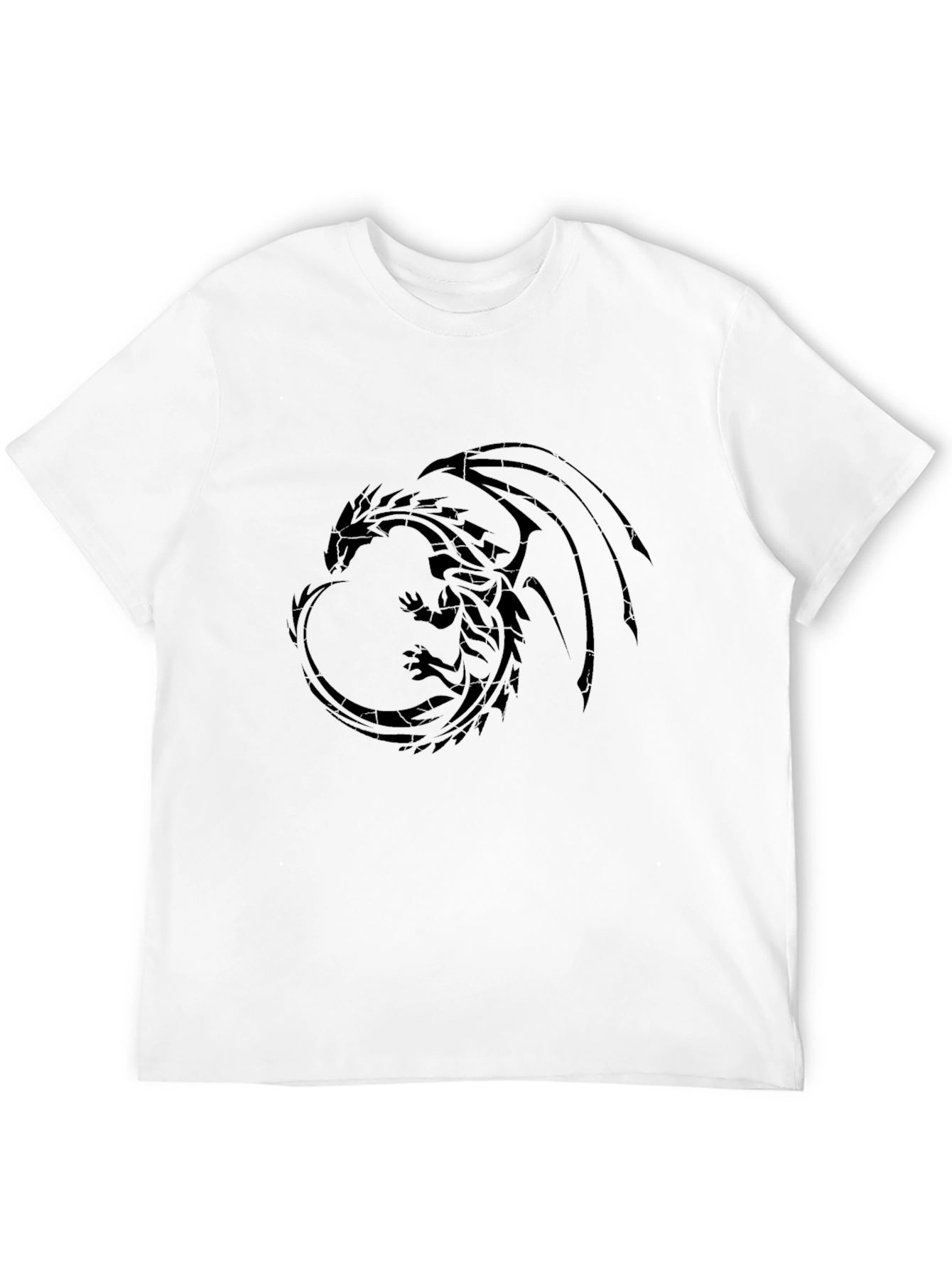 Black Dragon Graphic Black Tee - Men's Short Sleeve view 12