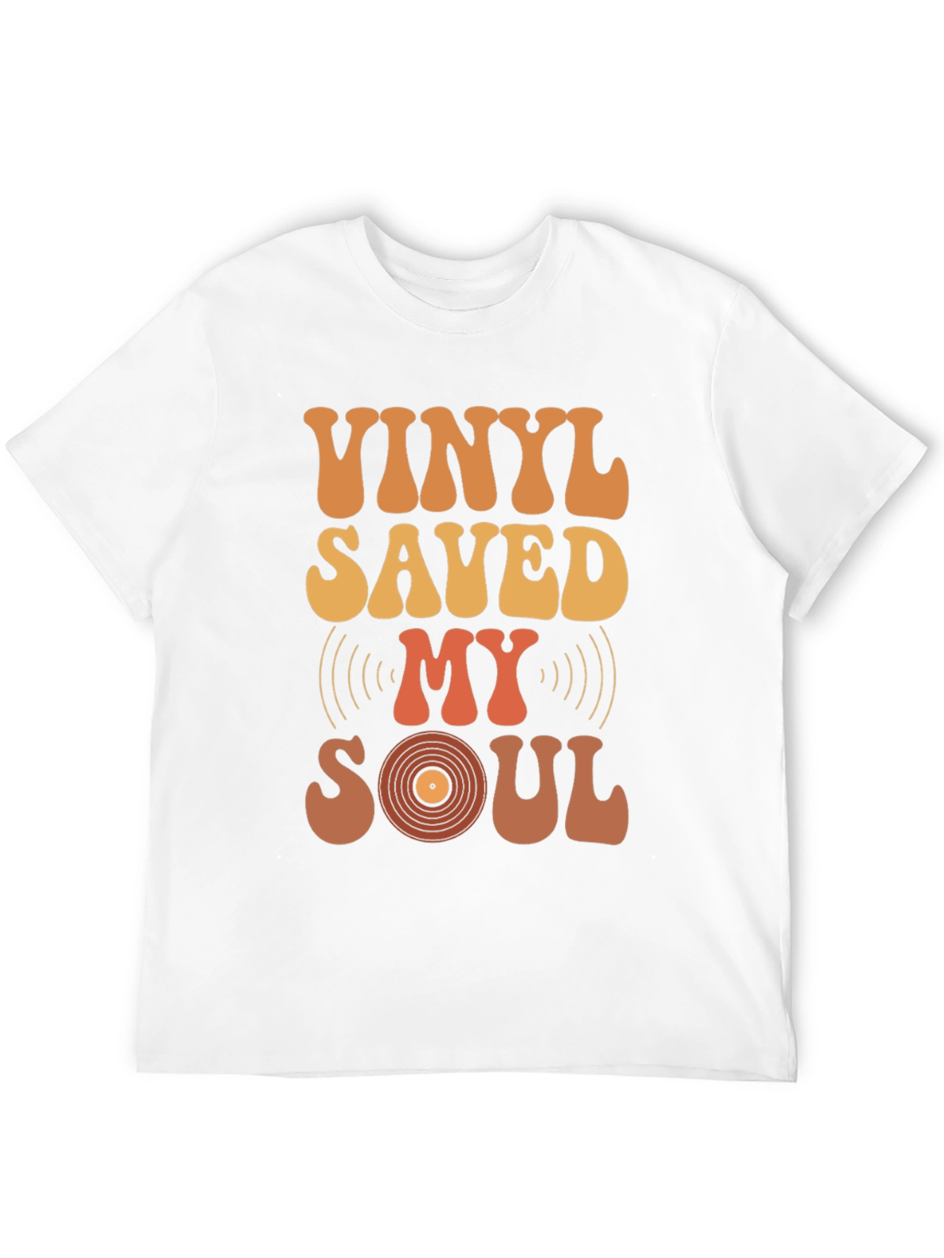 Black Vinyl Saved My Soul Graphic Tee view 12