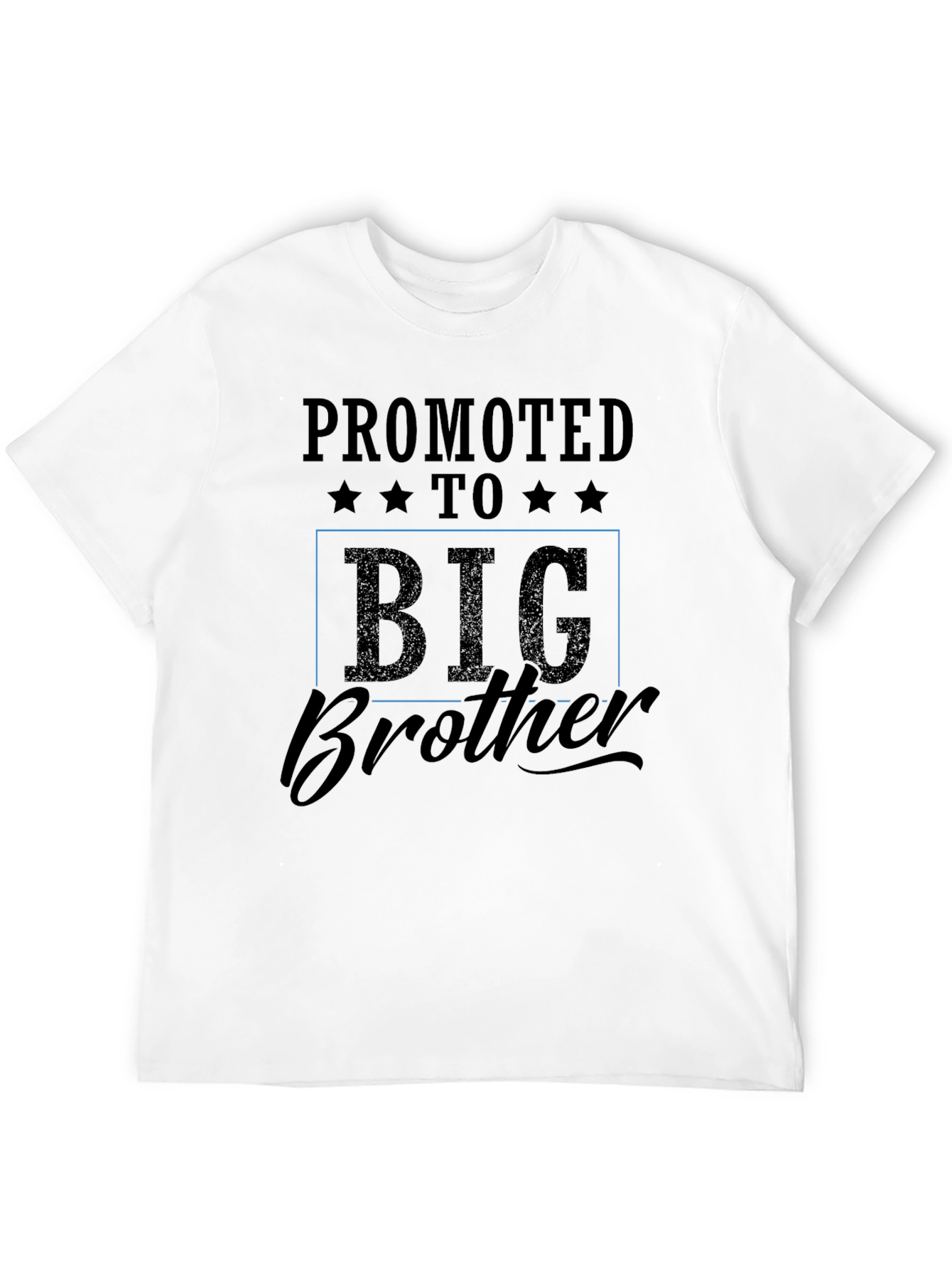 Black Promoted to Big Brother Black T-Shirt view 12