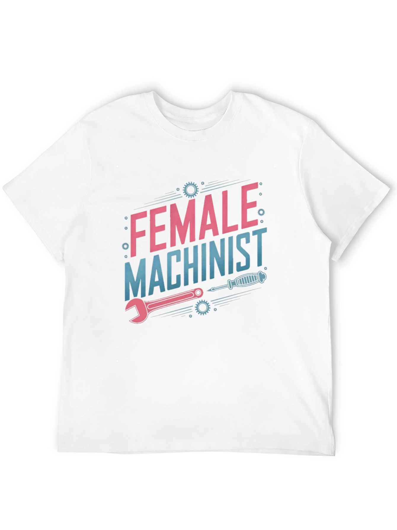 Black Female Machinist T-Shirt view 12