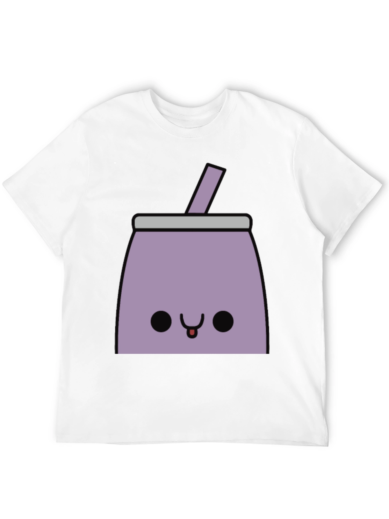 Black Kawaii Milkshake T-Shirt - Cute Graphic Tee view 12