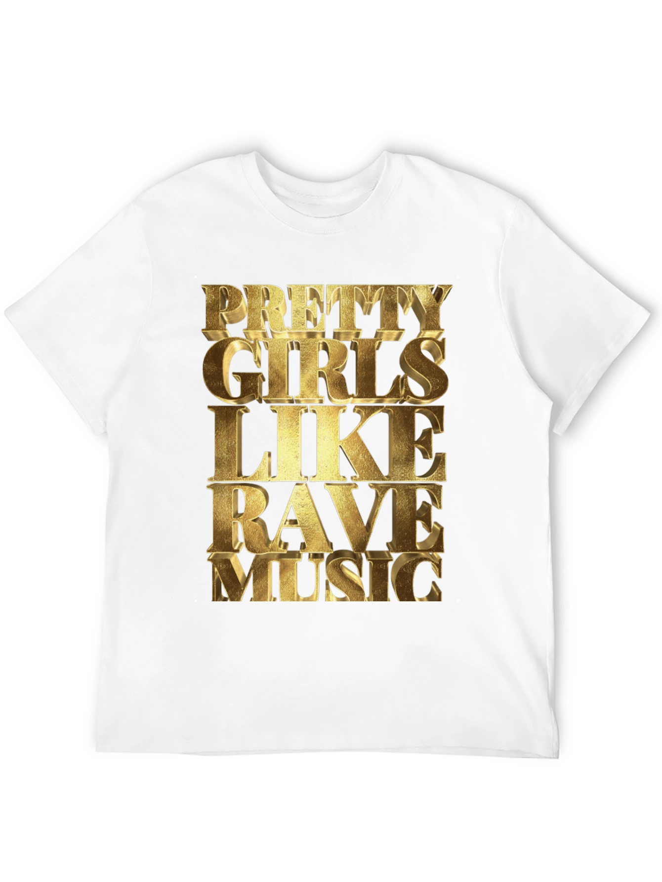 Black Pretty Girls Like Rave Music Black T-Shirt view 12