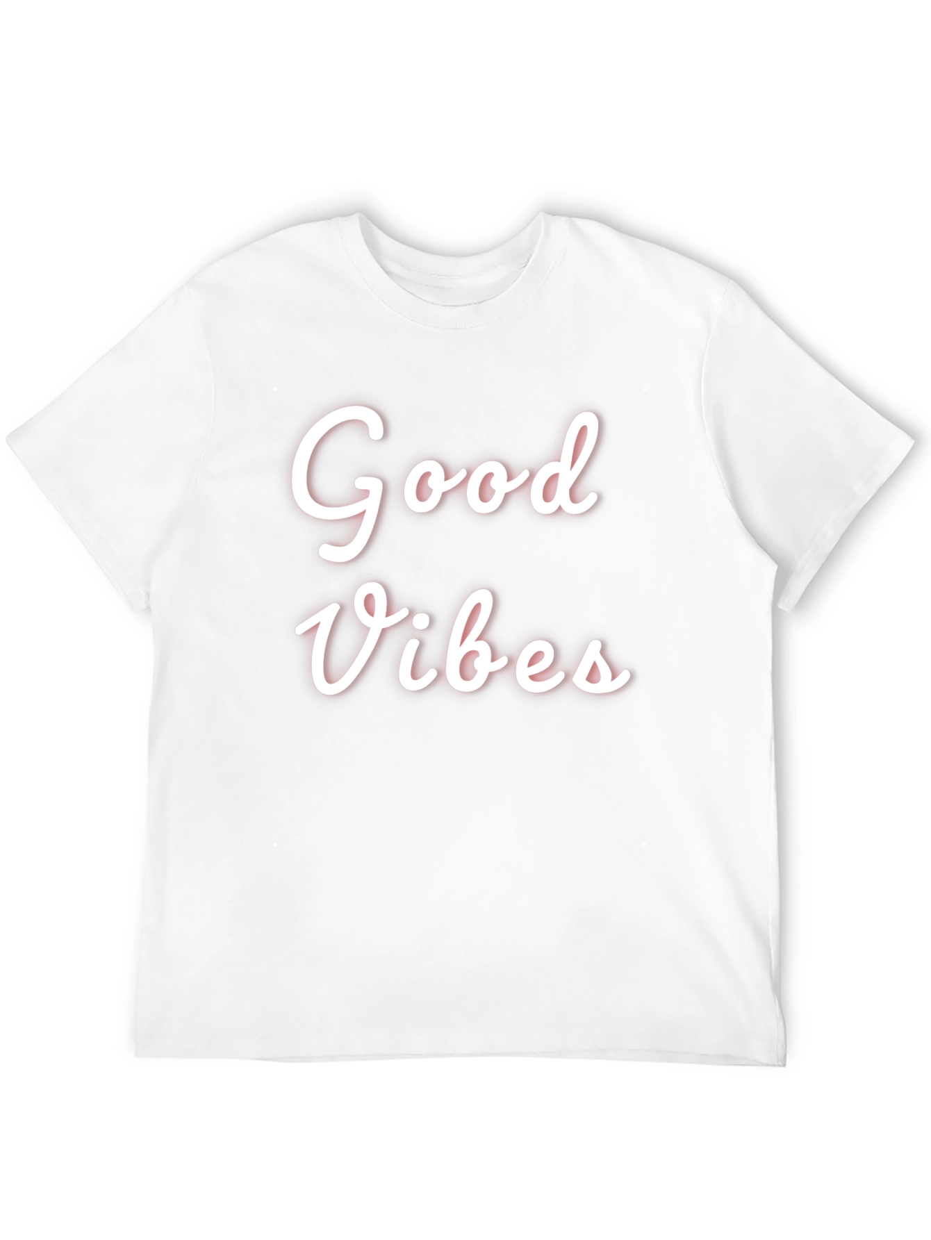 Black Good Vibes Black Graphic Tee Casual Wear view 12
