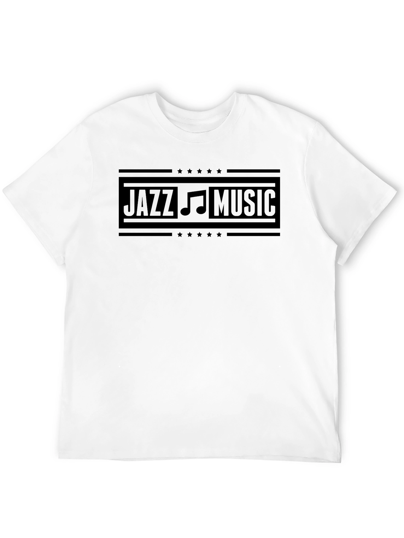 Jazz Music Black Graphic Tee - 12