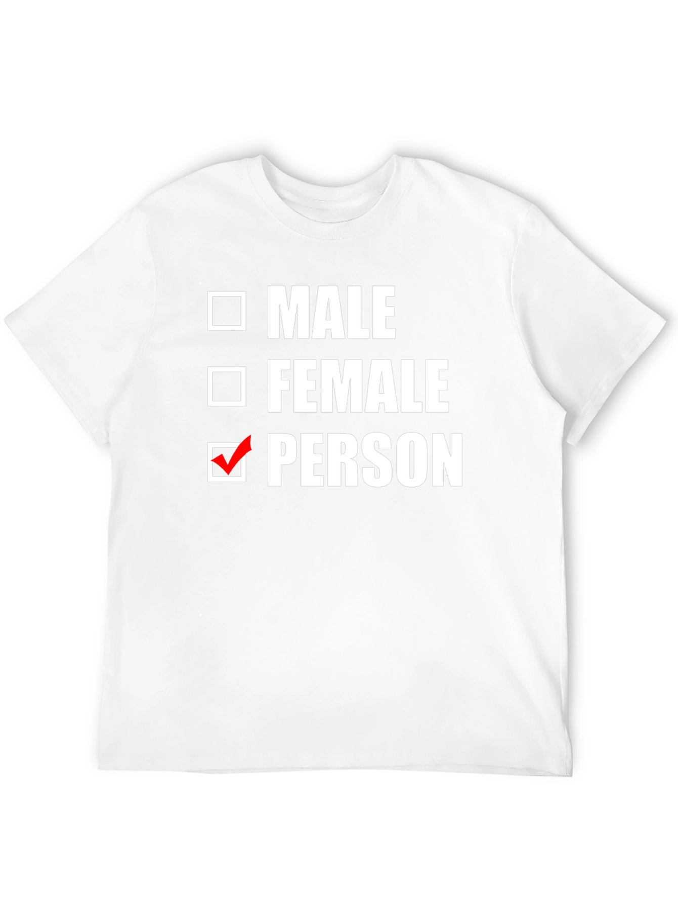 Black Person T-Shirt Gender Neutral view 12