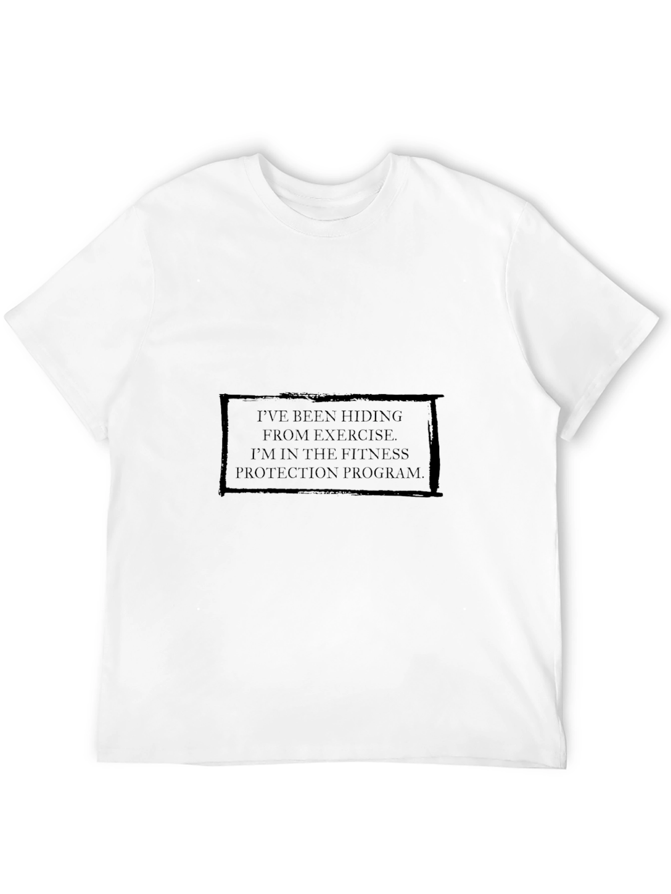 Black Fitness Protection Program T-Shirt view 12