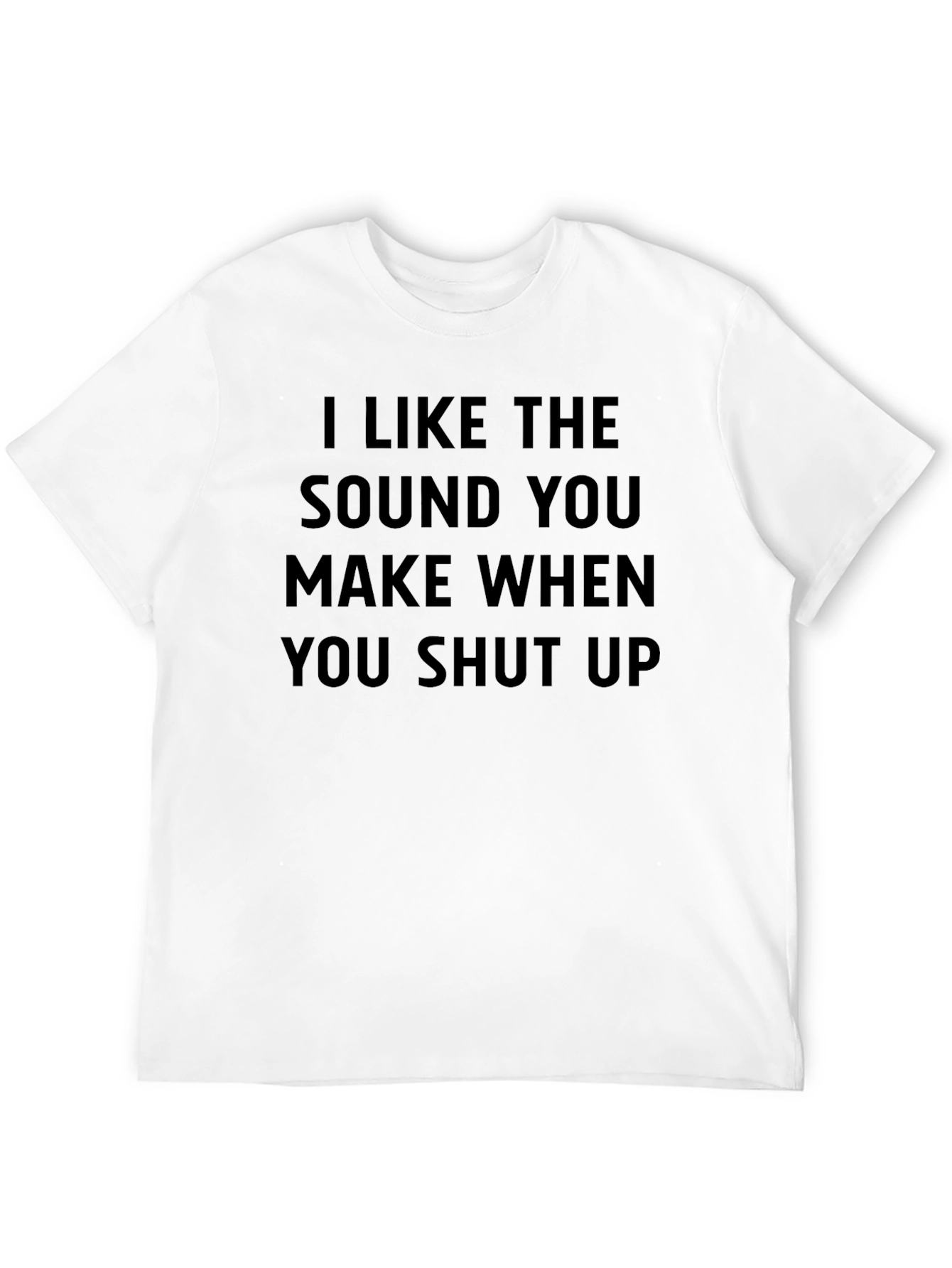 Black I Like The Sound T-Shirt view 12