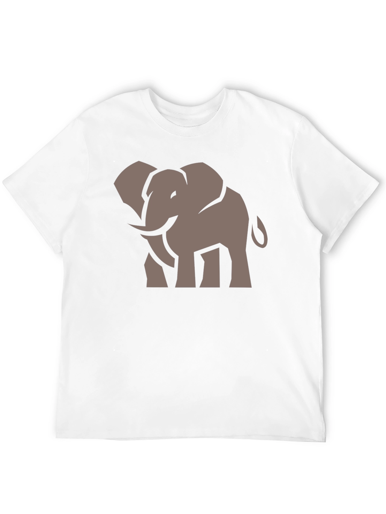 Black Elephant Graphic Tee - Stylish Men's Black T-Shirt view 12