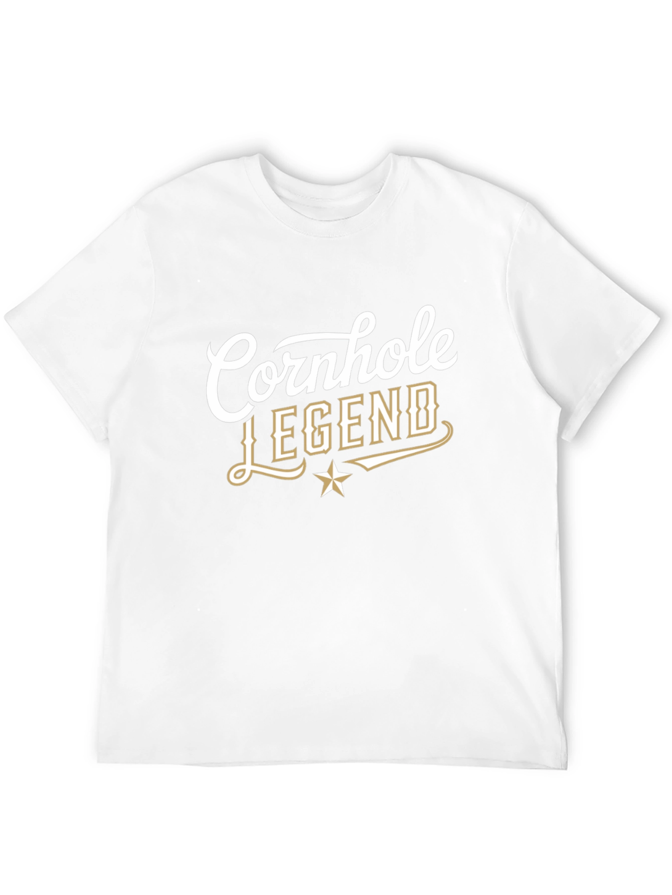 Black Cornhole Legend T-Shirt - Black, Casual Comfort view 12