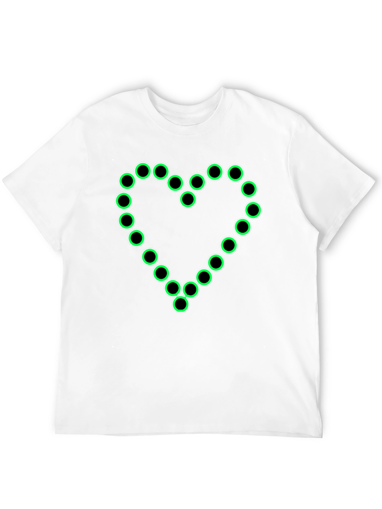 Black Heart of Light - Unique Black T-Shirt view 12