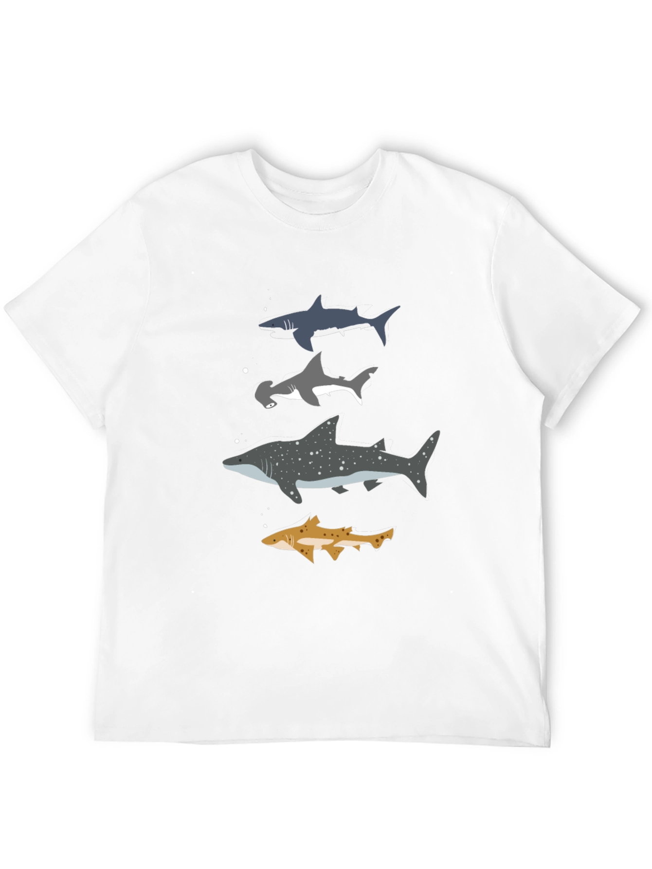Black Shark Species T-Shirt - Marine Biology Tee view 12