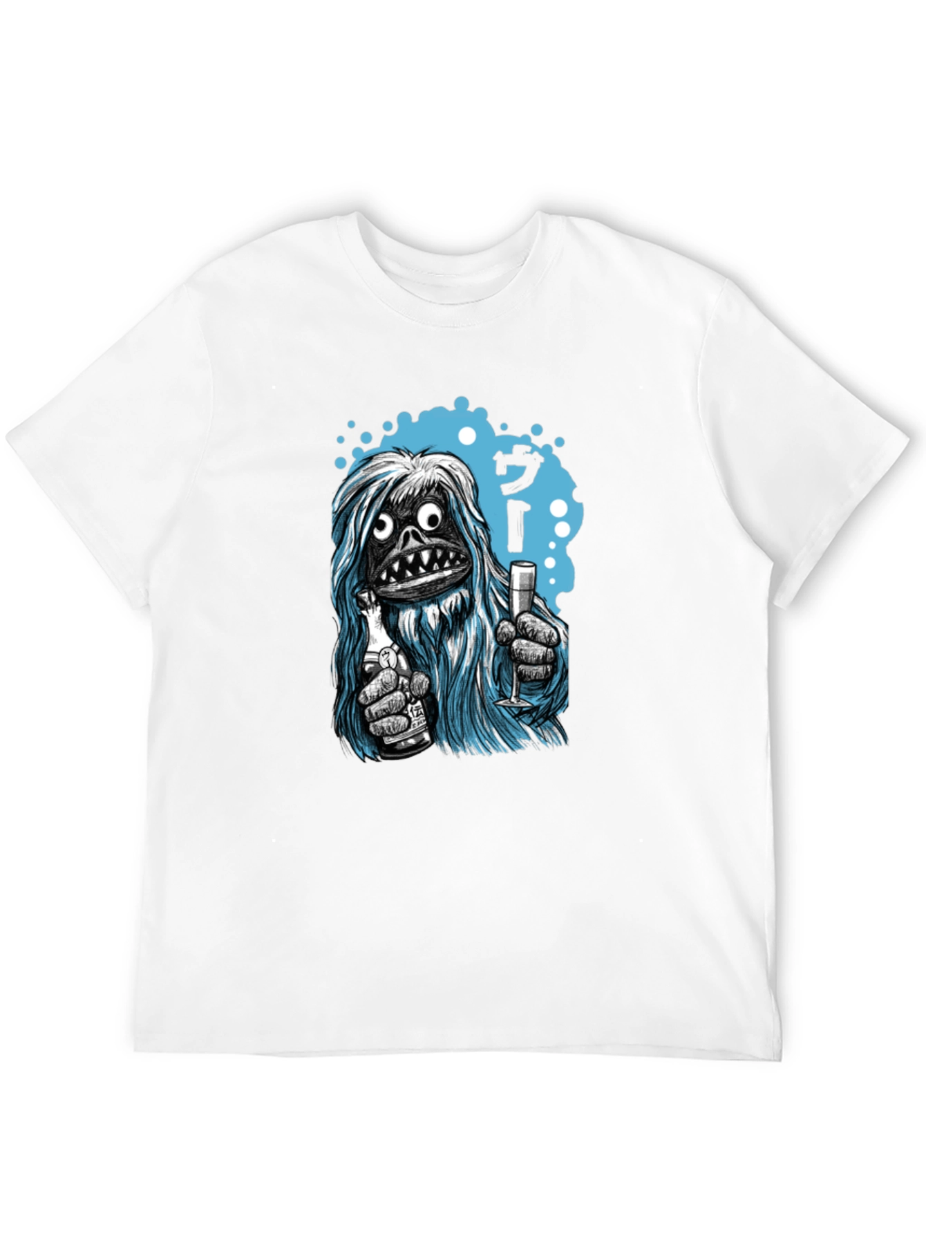 Black Yeti Party T-Shirt - Celebrate in Style! view 12