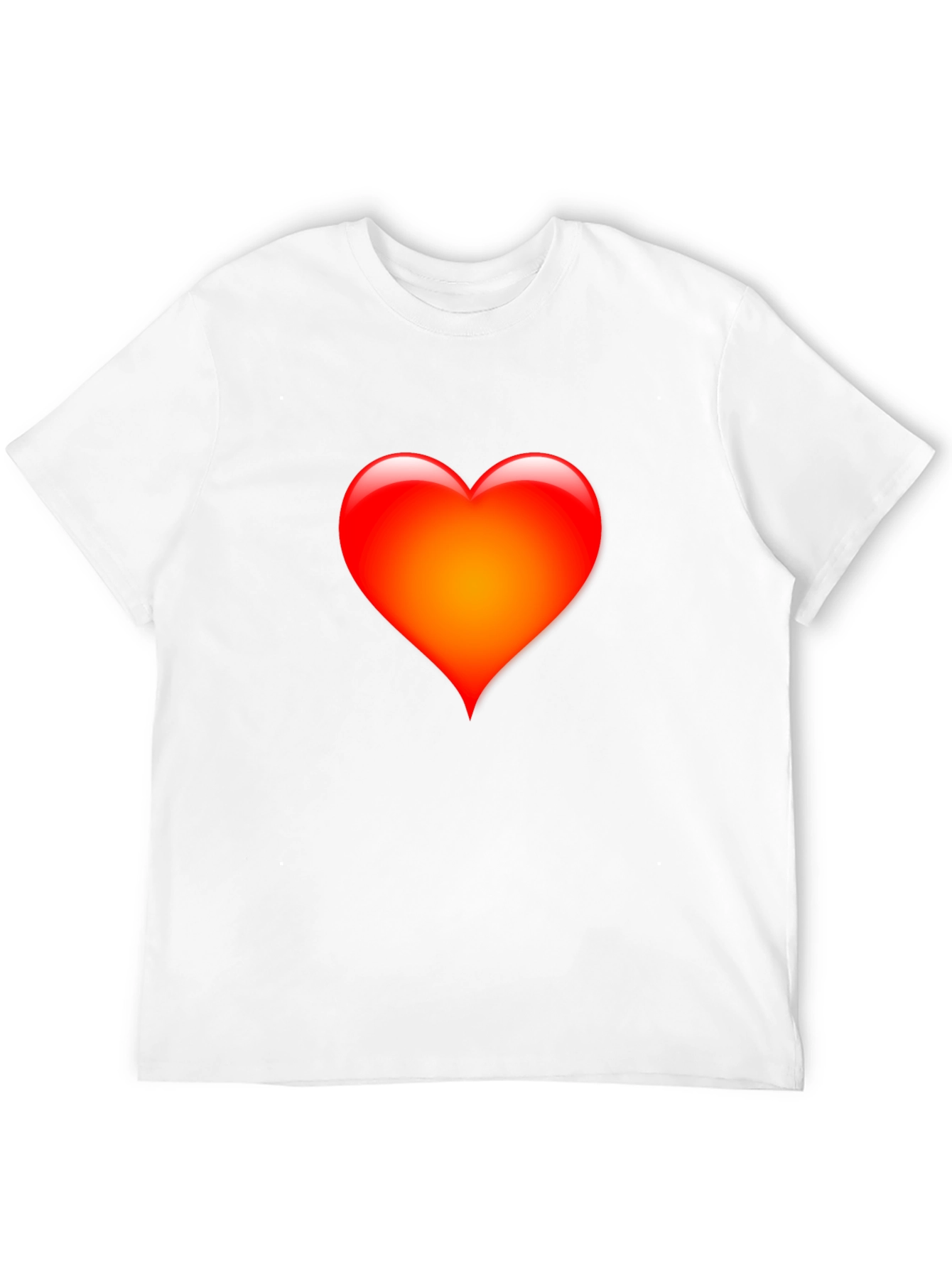 Black Heart Graphic Black T-Shirt - Express Your Love! view 12