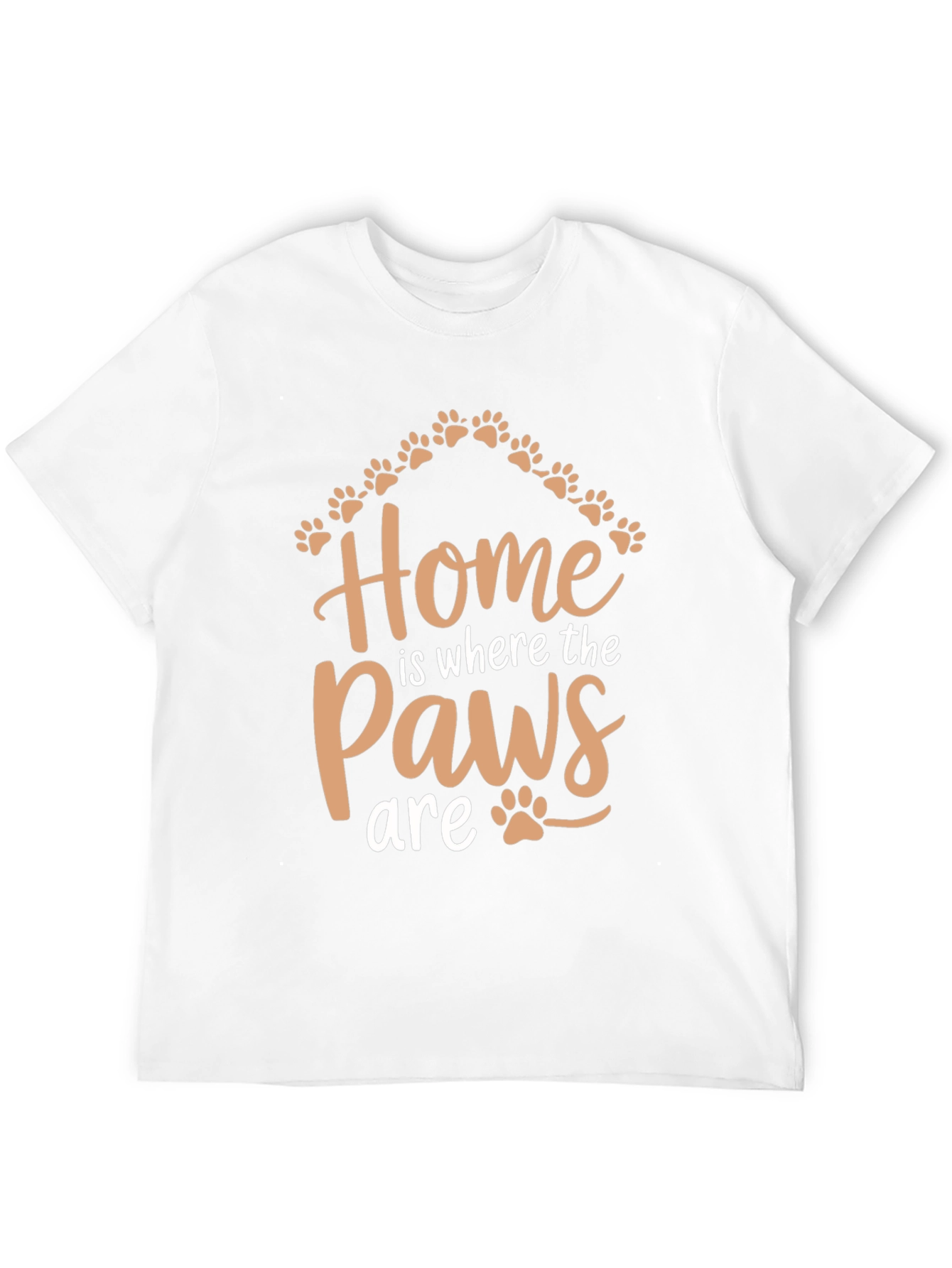 Black Home is Where the Paws Are - Graphic Tee view 12