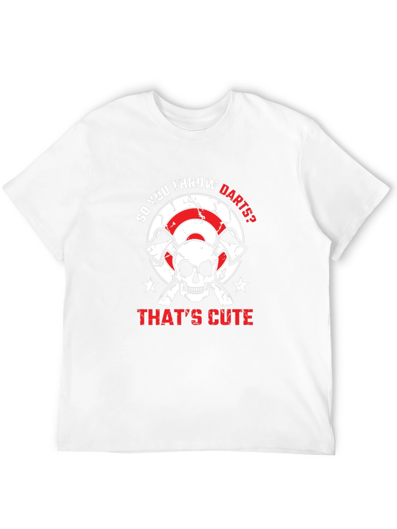 Black So You Throw Darts? T-Shirt view 12