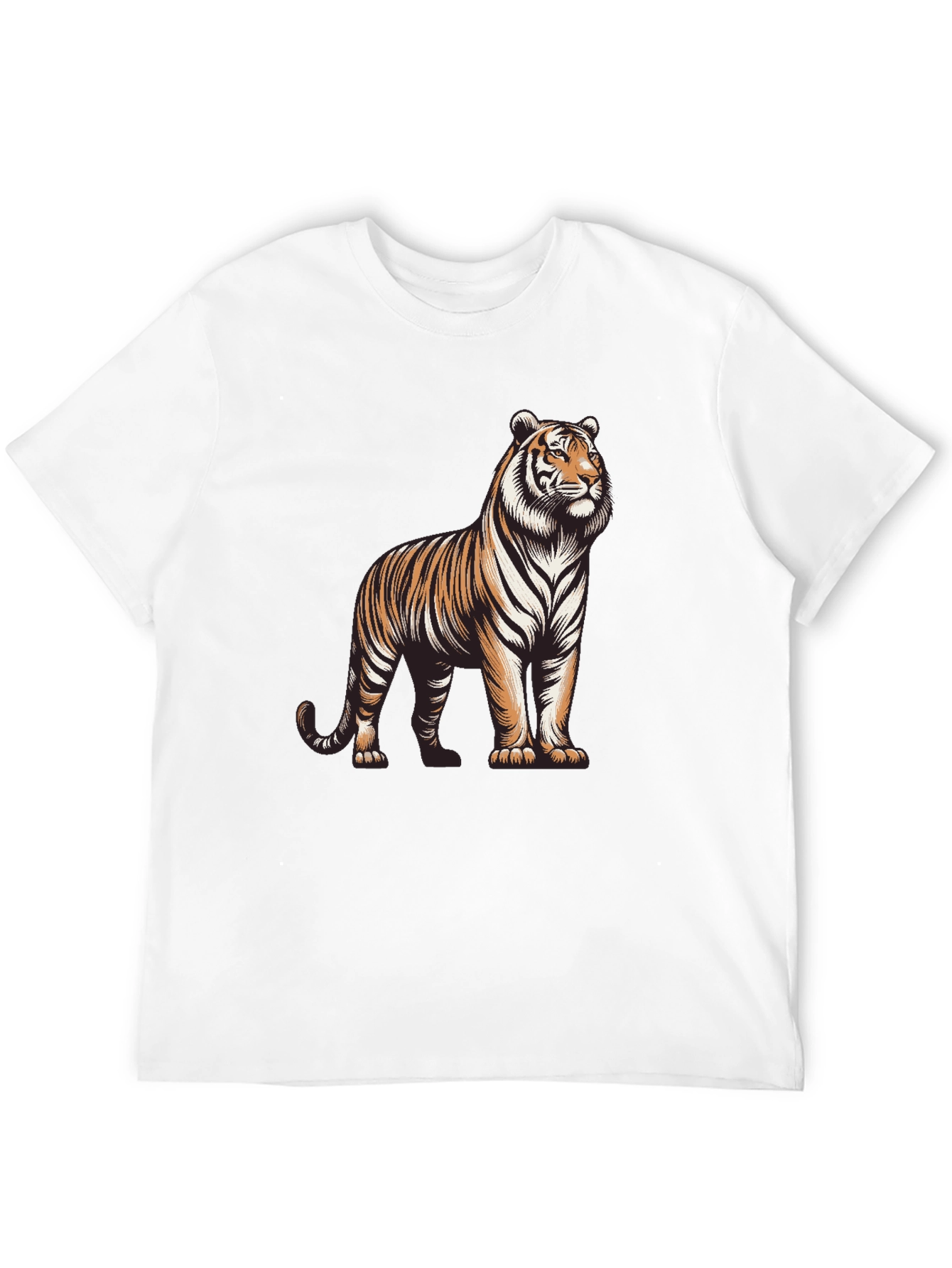 Black Tiger Graphic Tee - Bold & Stylish view 12