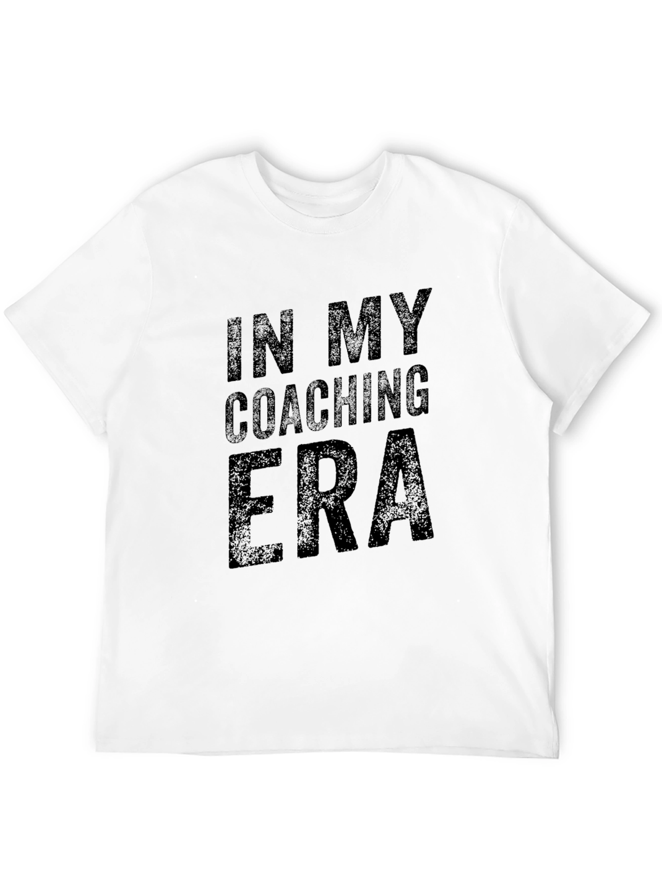 Black In My Coaching Era Black T-Shirt view 12