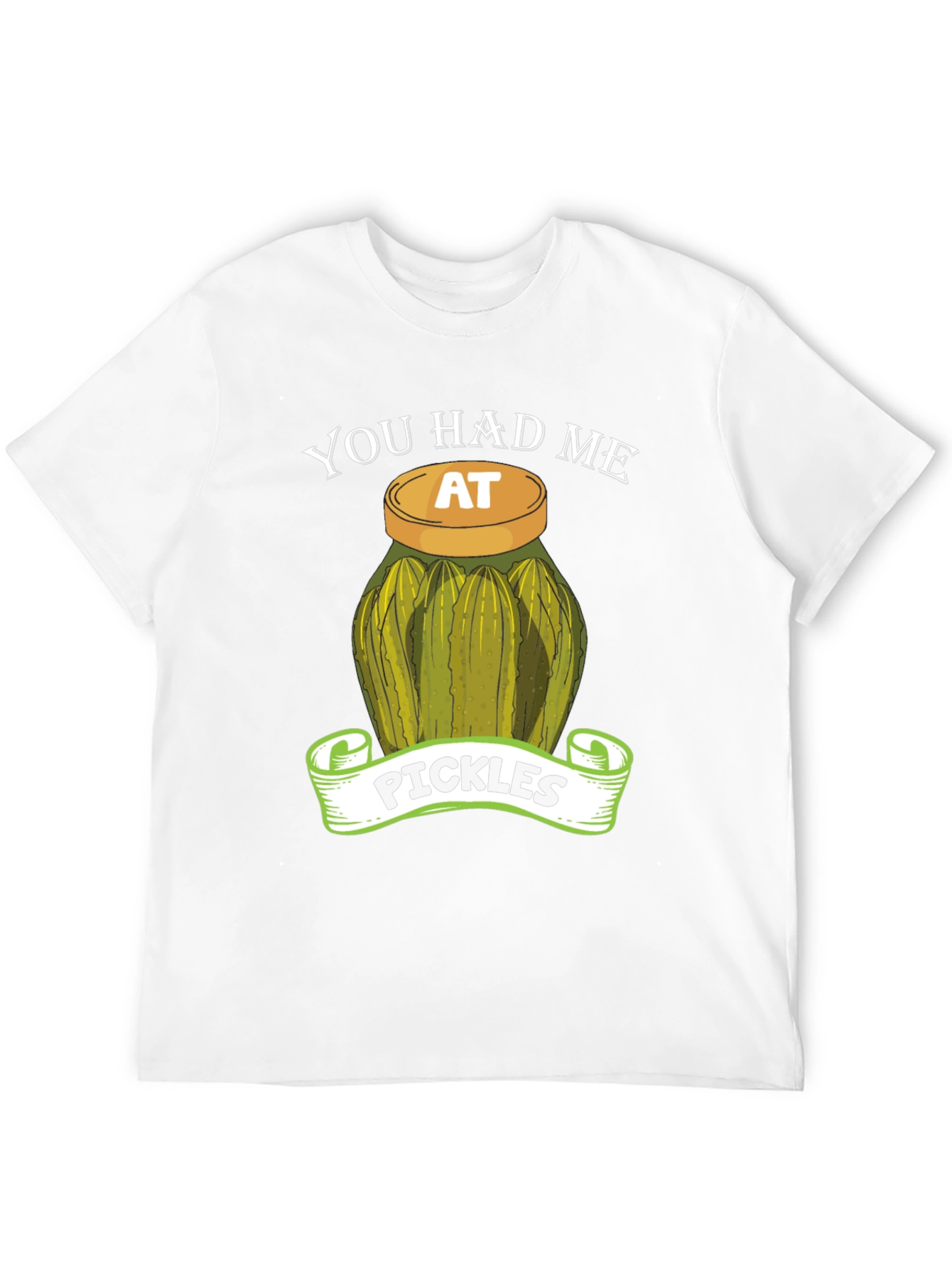 Black You Had Me At Pickles T-Shirt view 12