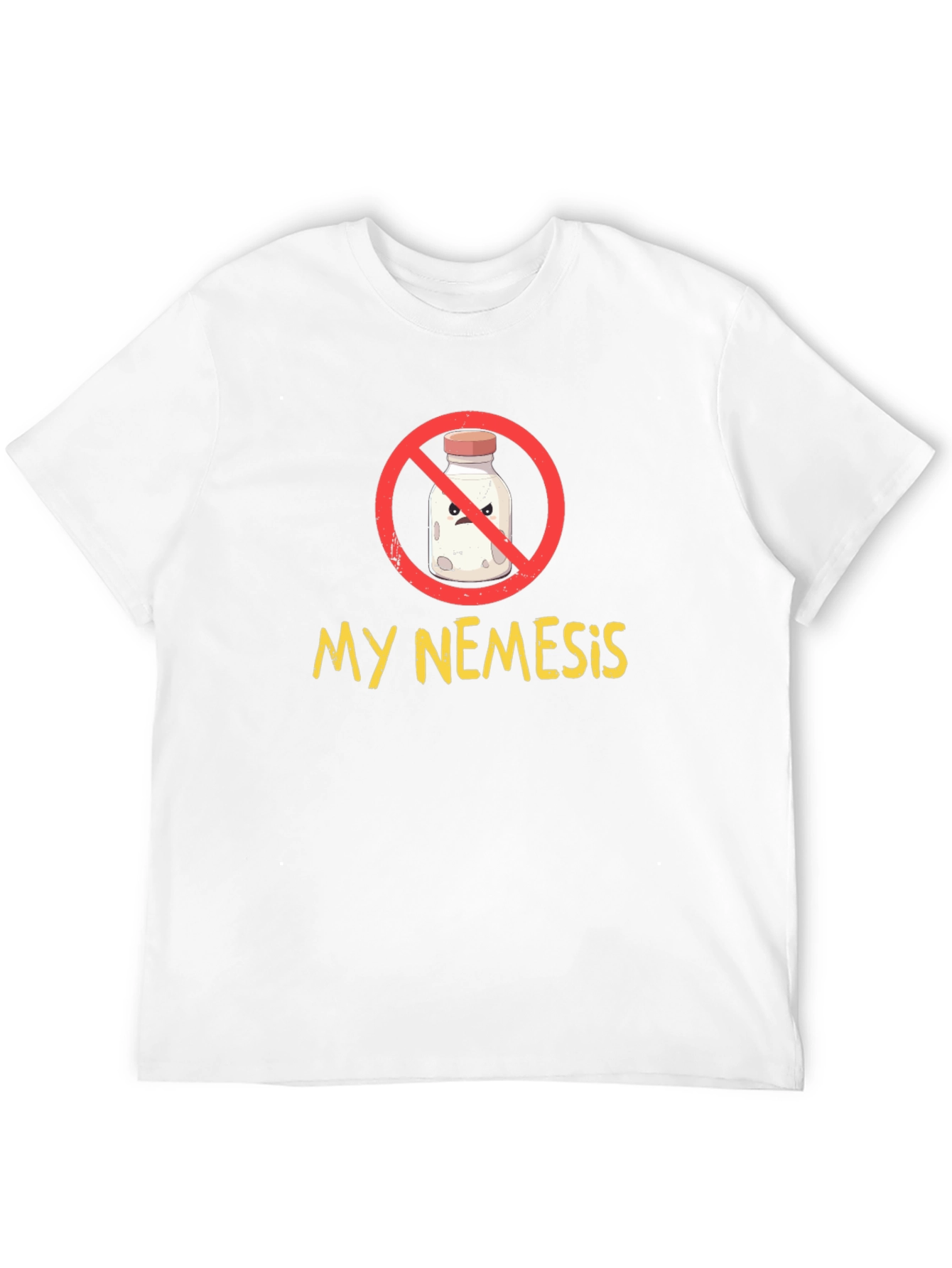 Black My Nemesis Graphic Tee - Black Cotton T-Shirt view 12