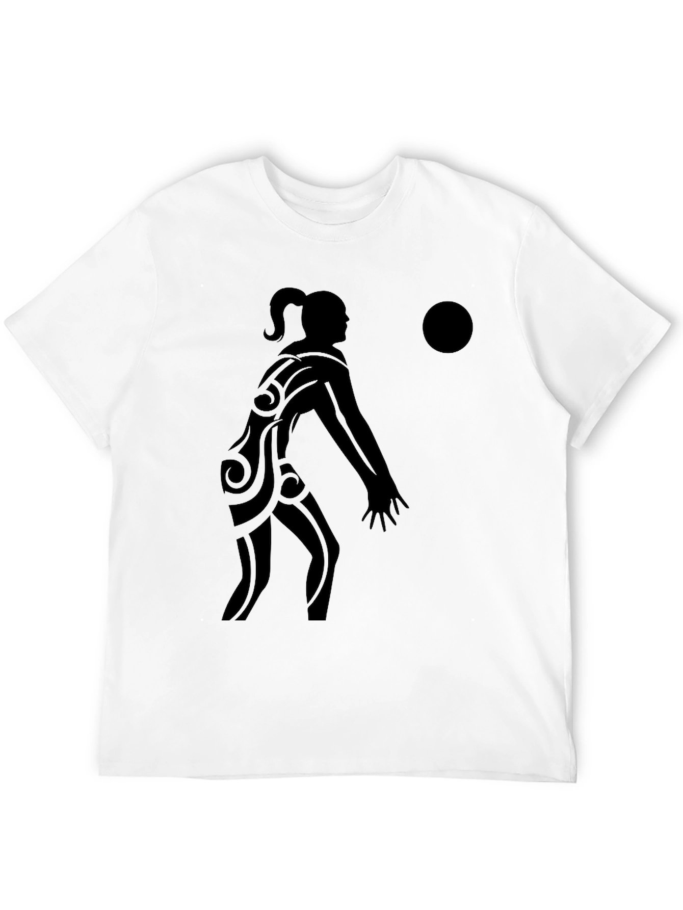 Volleyball Player Graphic Tee - Stylish Sport Shirt - 12