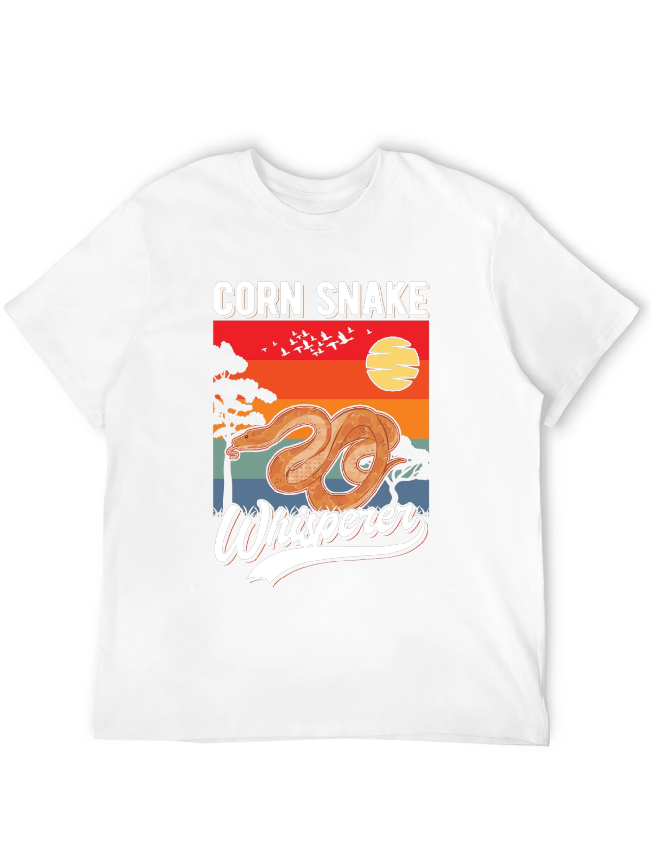 Black Corn Snake Whisperer Black T-Shirt view 12