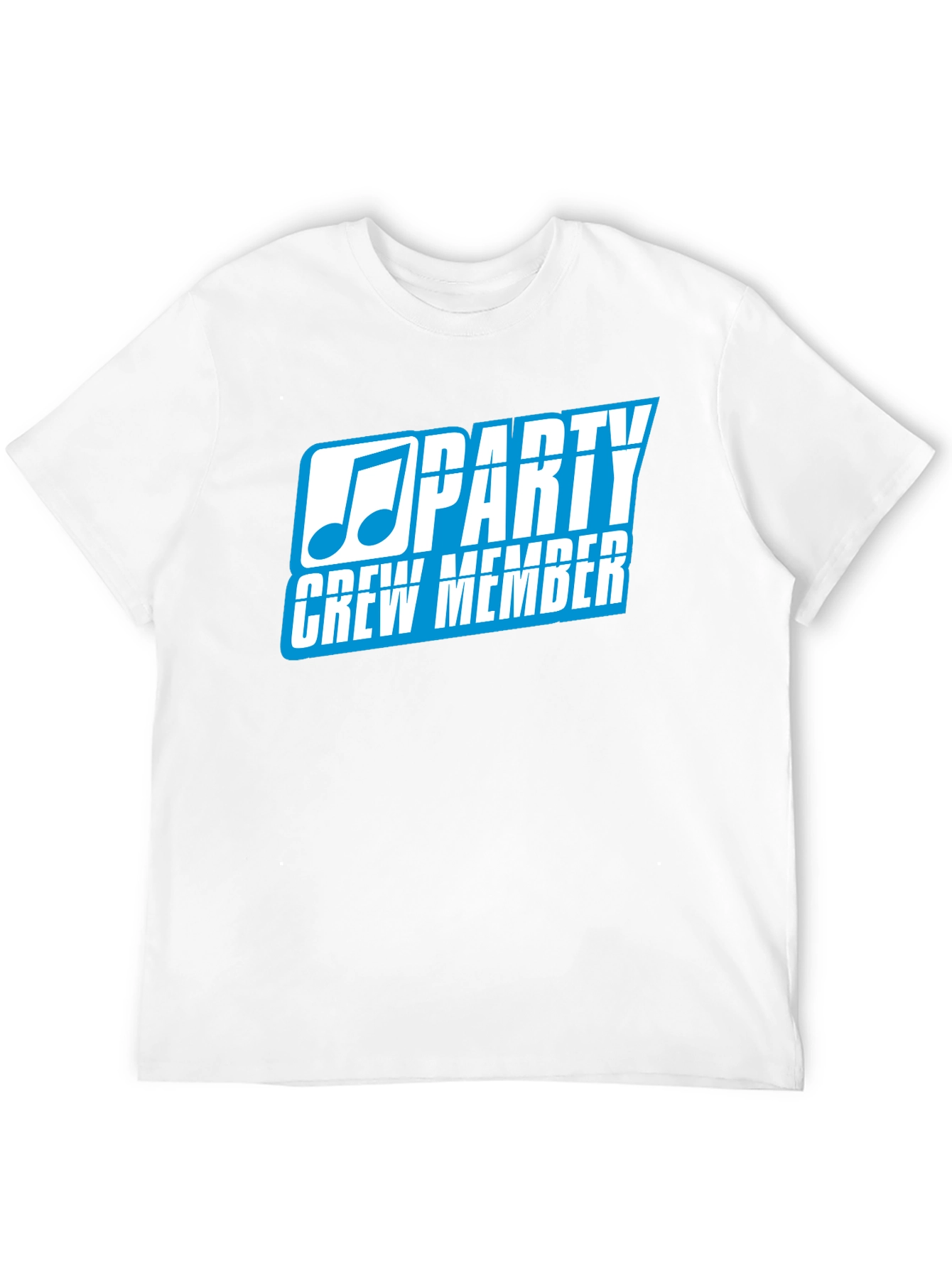 Black Party Crew Member Black T-Shirt view 12