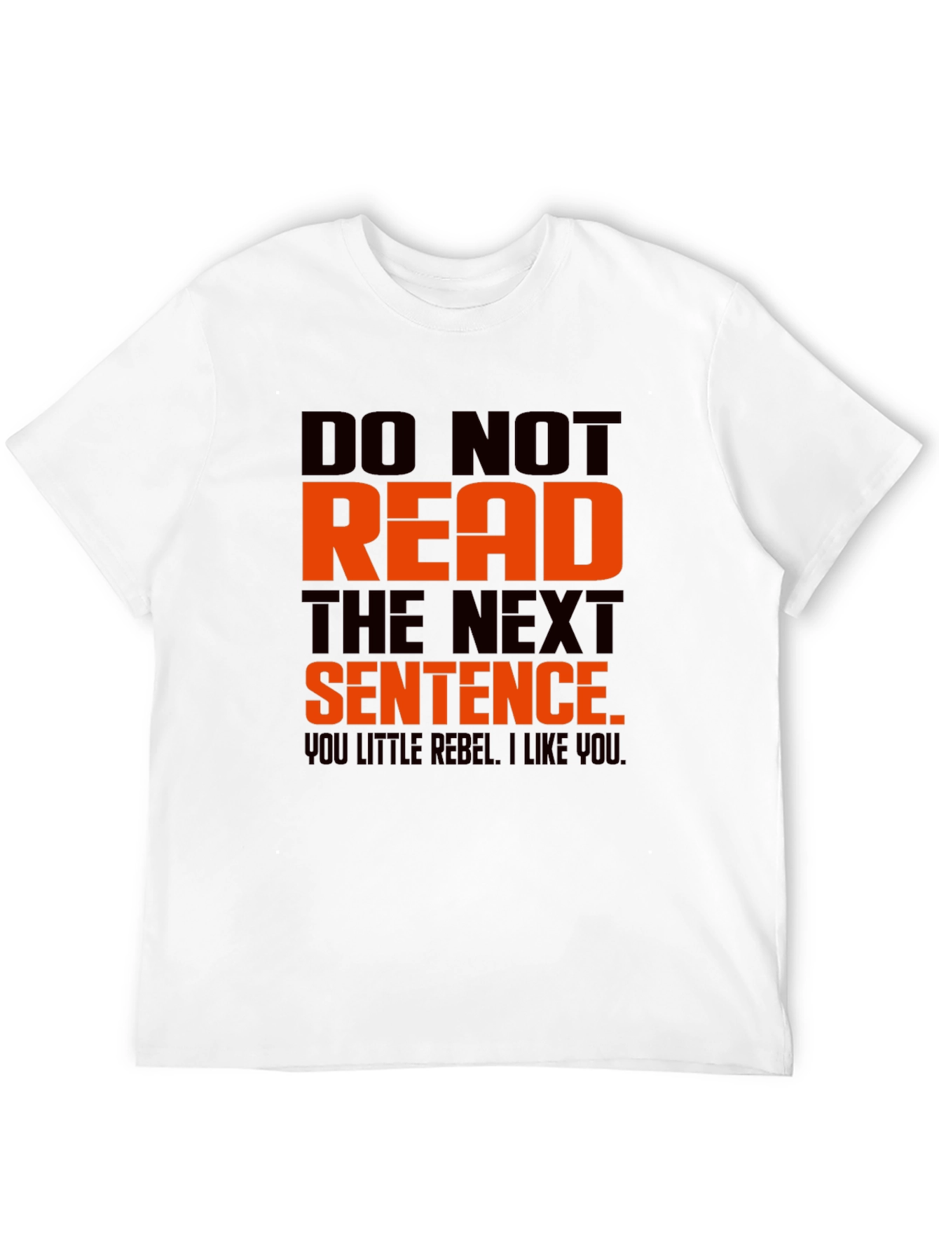 Black Rebel Text Graphic Tee view 12