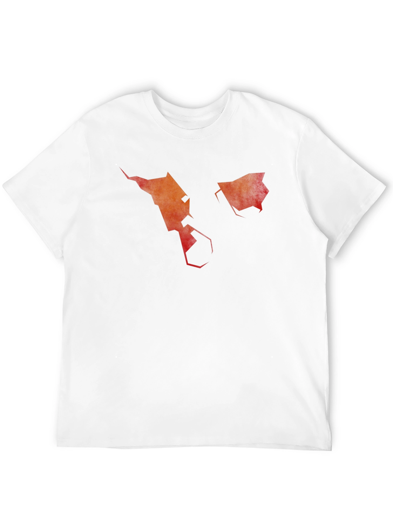 Black Abstract Graphic Black T-Shirt view 12