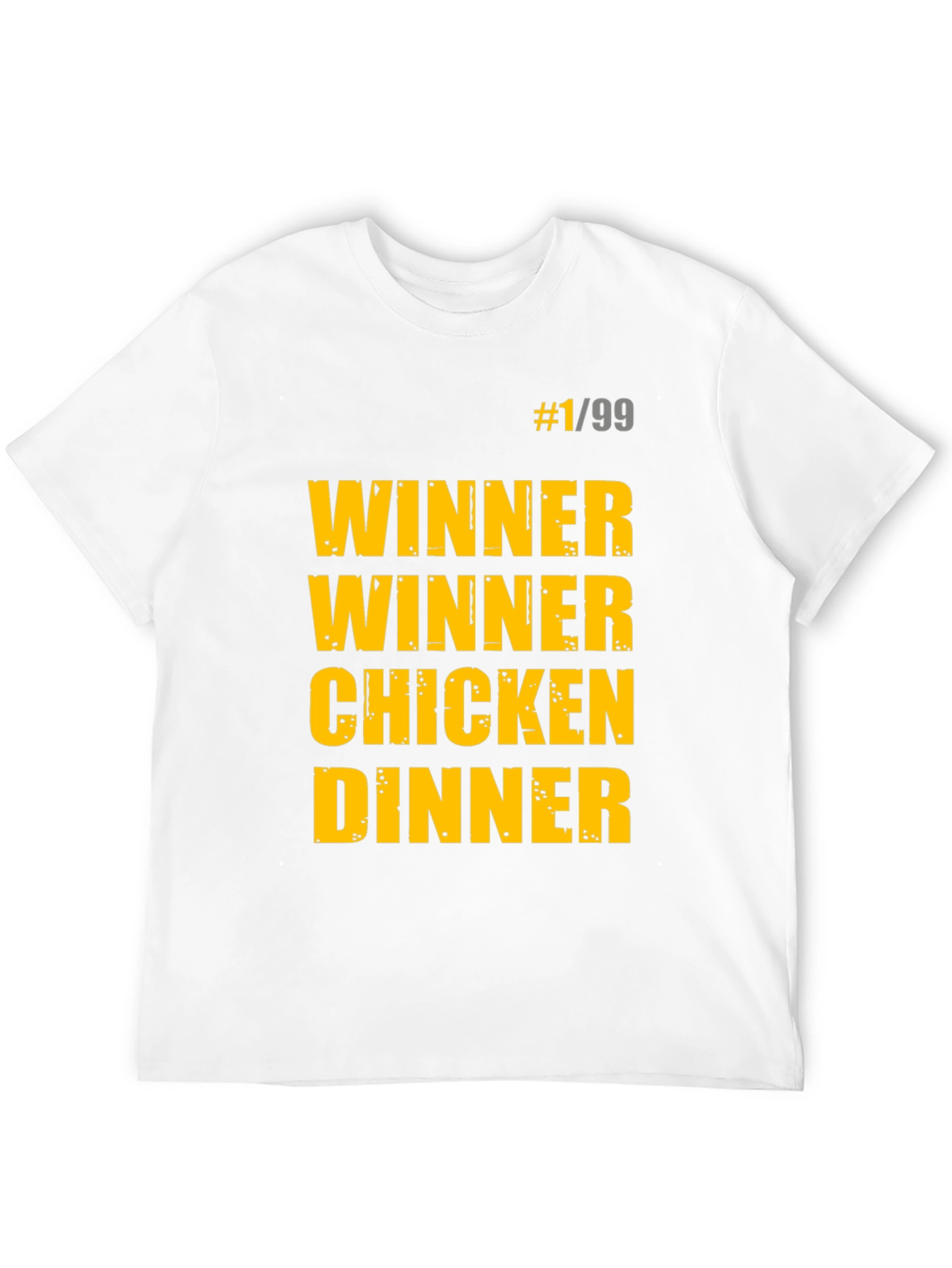 Black Winner Winner Chicken Dinner Black T-Shirt view 12