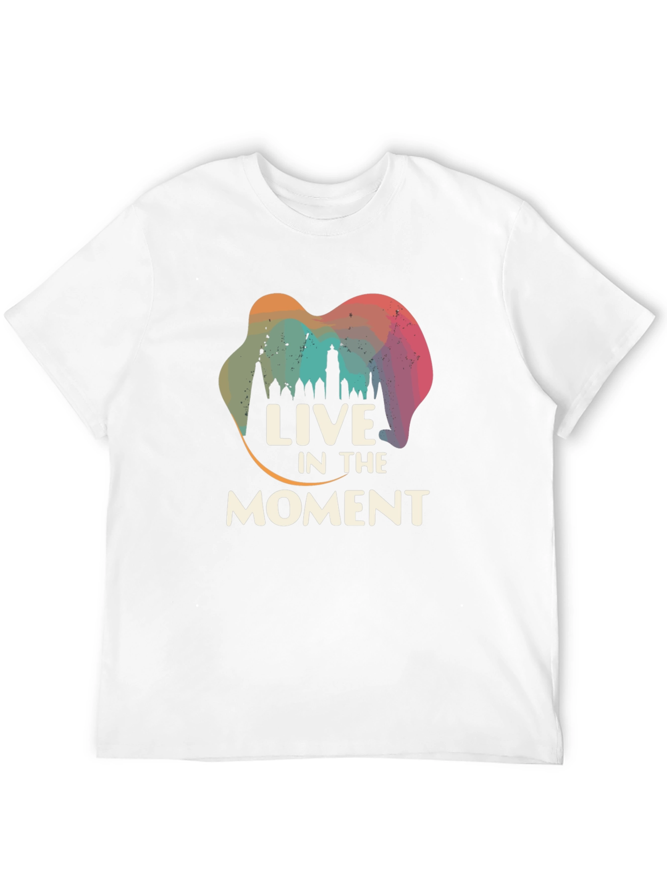 Black Live in the Moment Graphic Tee - Black view 12