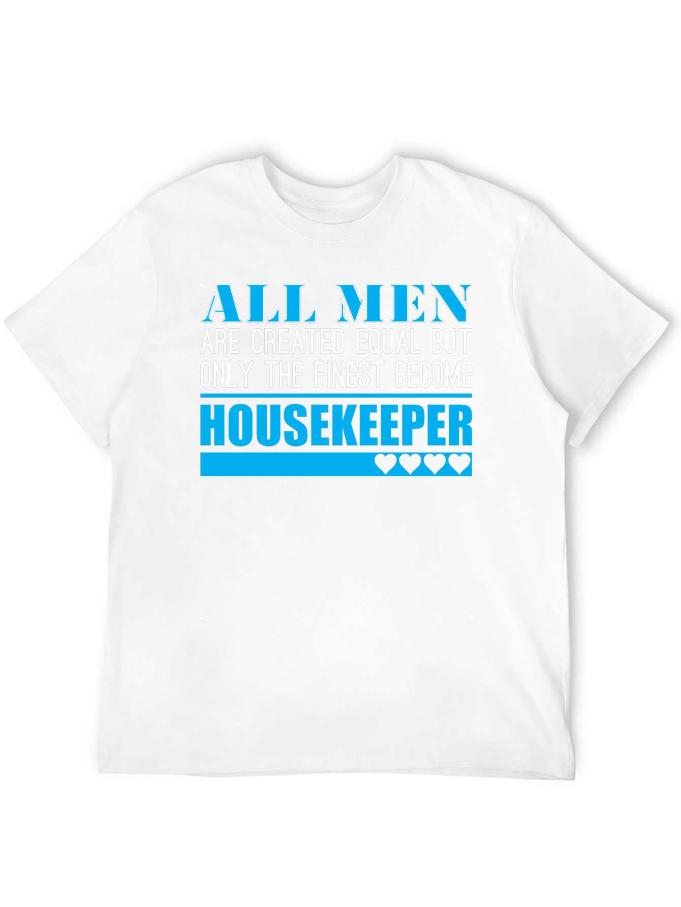 Black Finest Housekeeper Men's T-Shirt view 12
