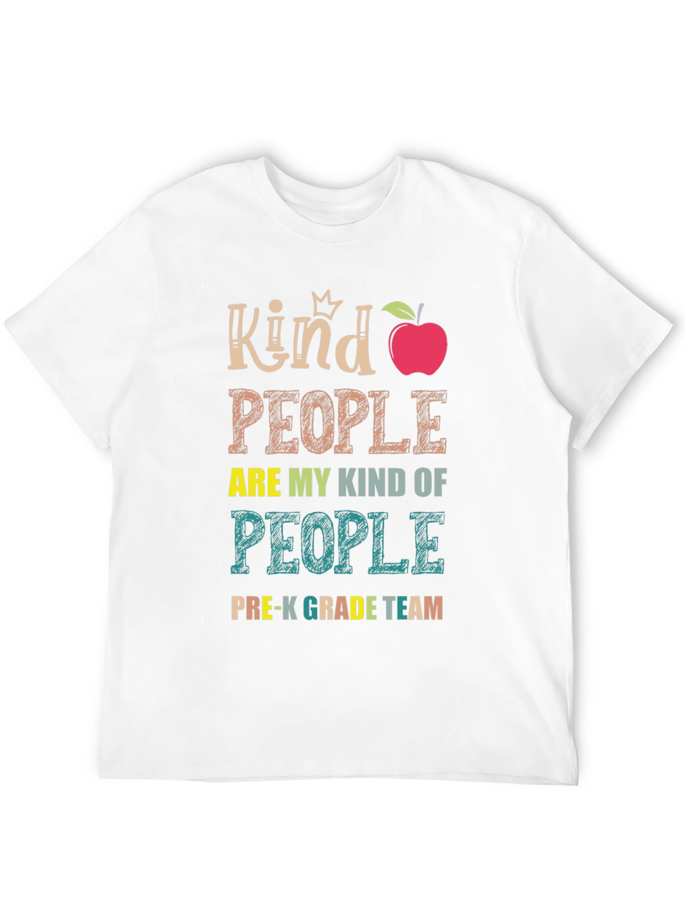 Black Kind People Pre-K Grade Team Teacher T-Shirt view 12