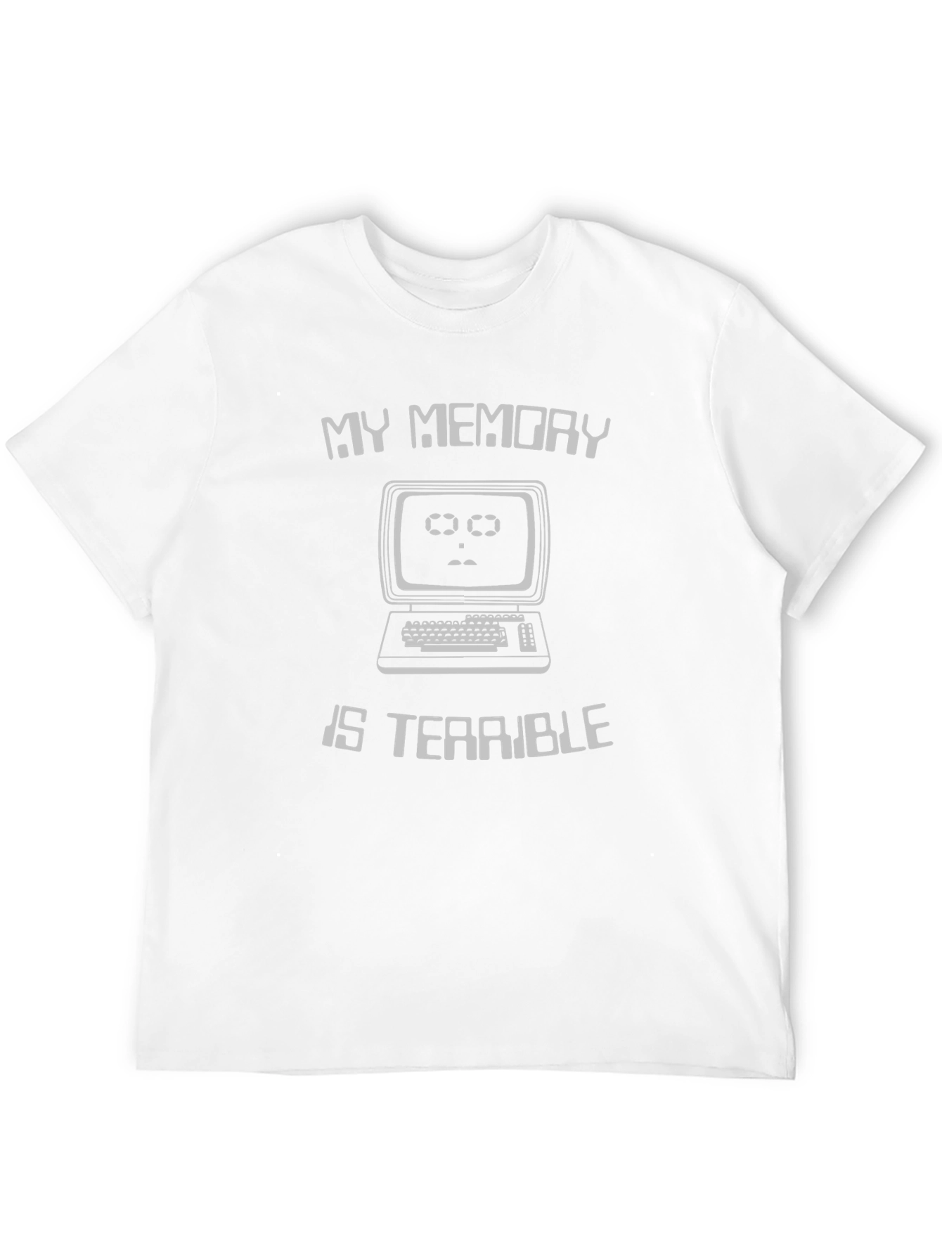 Black My Memory is Terrible T-Shirt - Retro Computer Tee view 12