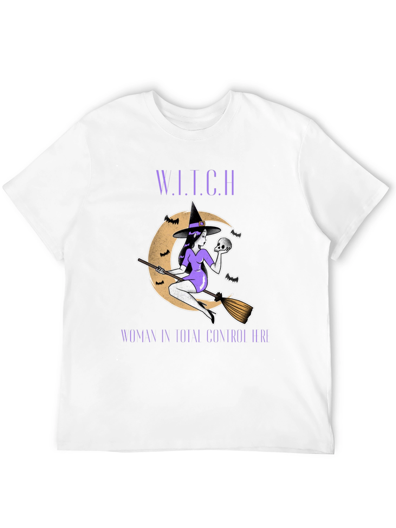 W.I.T.C.H. Graphic Tee - Woman in Total Control Here - 12