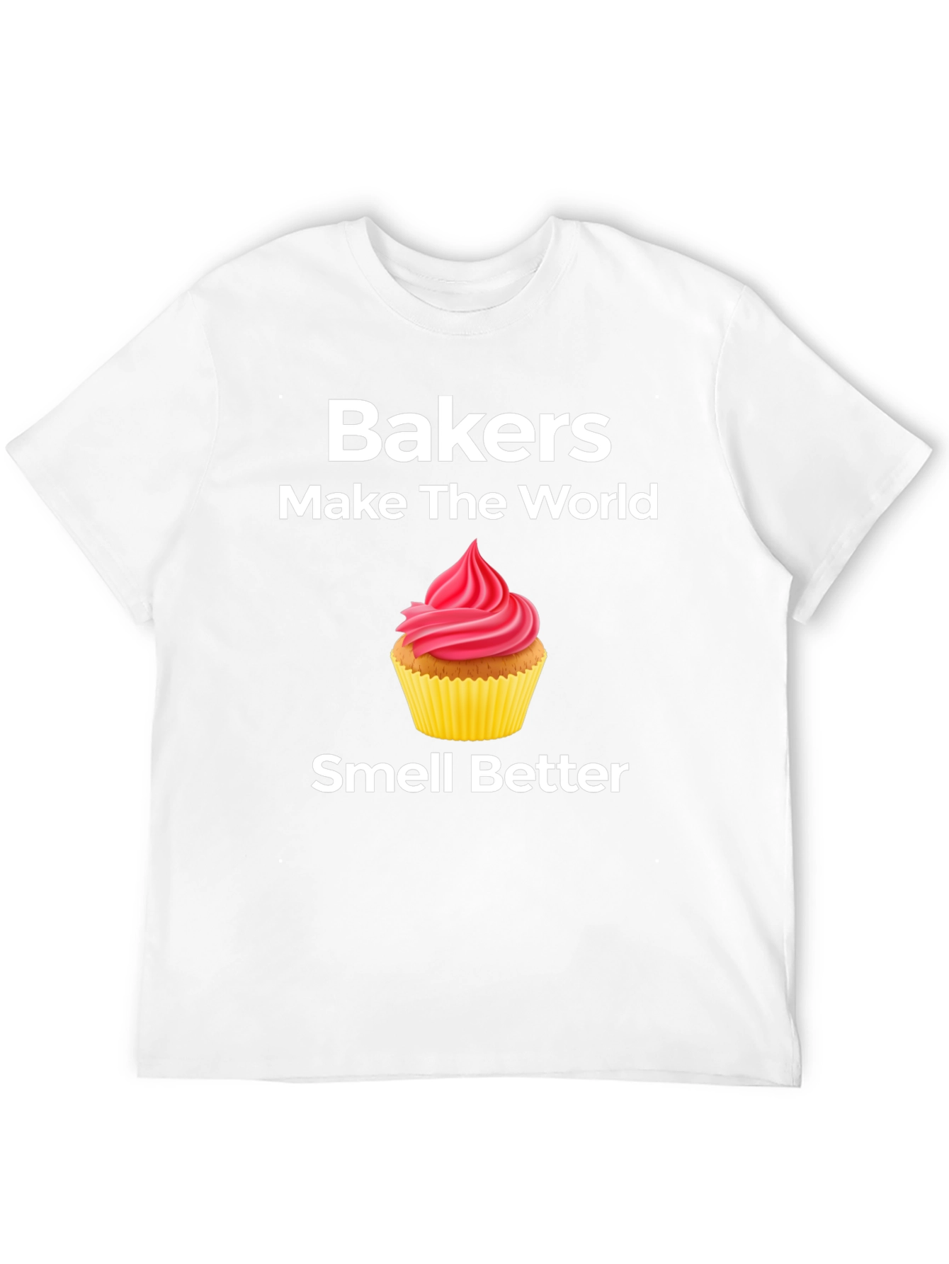 Black Baker's Make the World Smell Better T-Shirt view 12