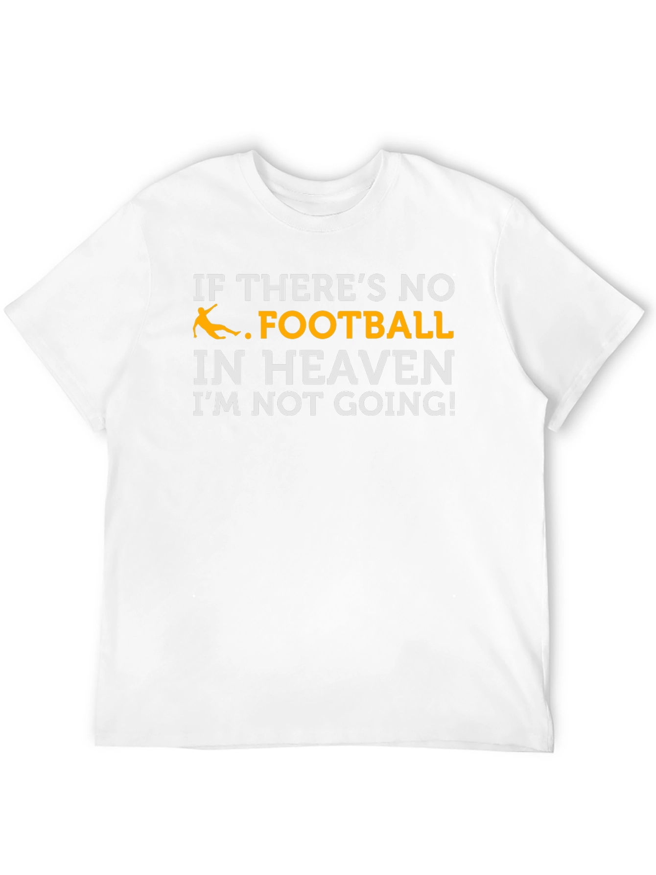 Black Football Heaven T-Shirt view 12